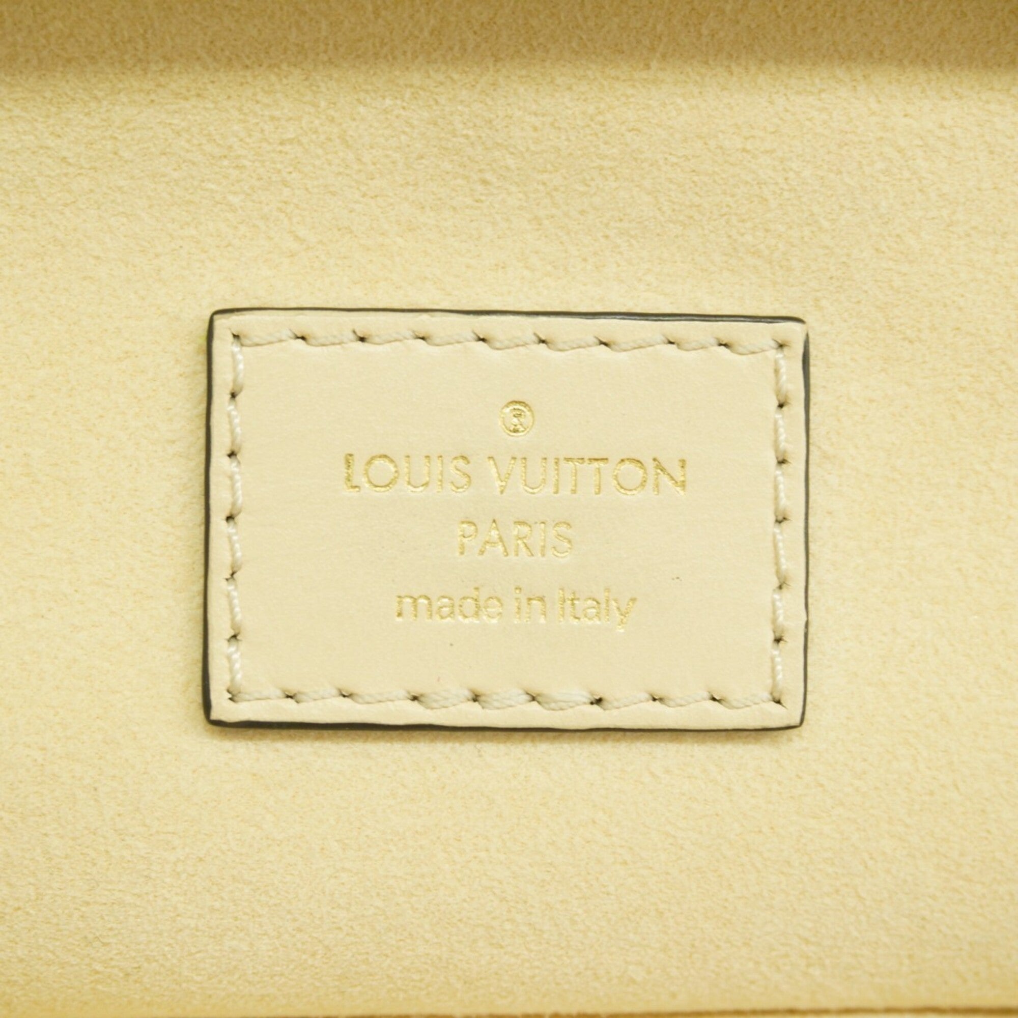 Louis Vuitton Cream Vanity Bag (Pre-Owned)