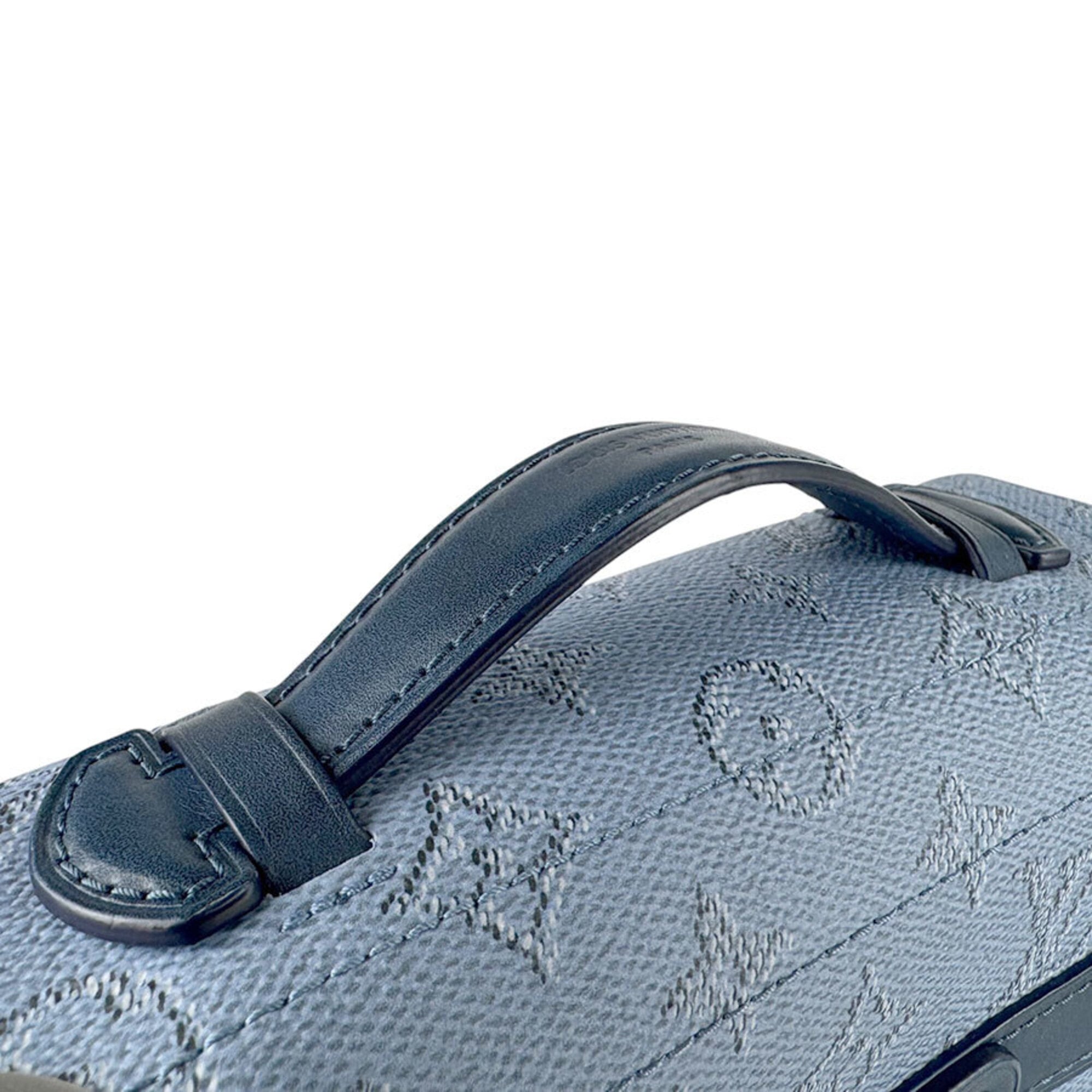 Louis Vuitton Blue Monogram Shoulder Bag (Pre-Owned)