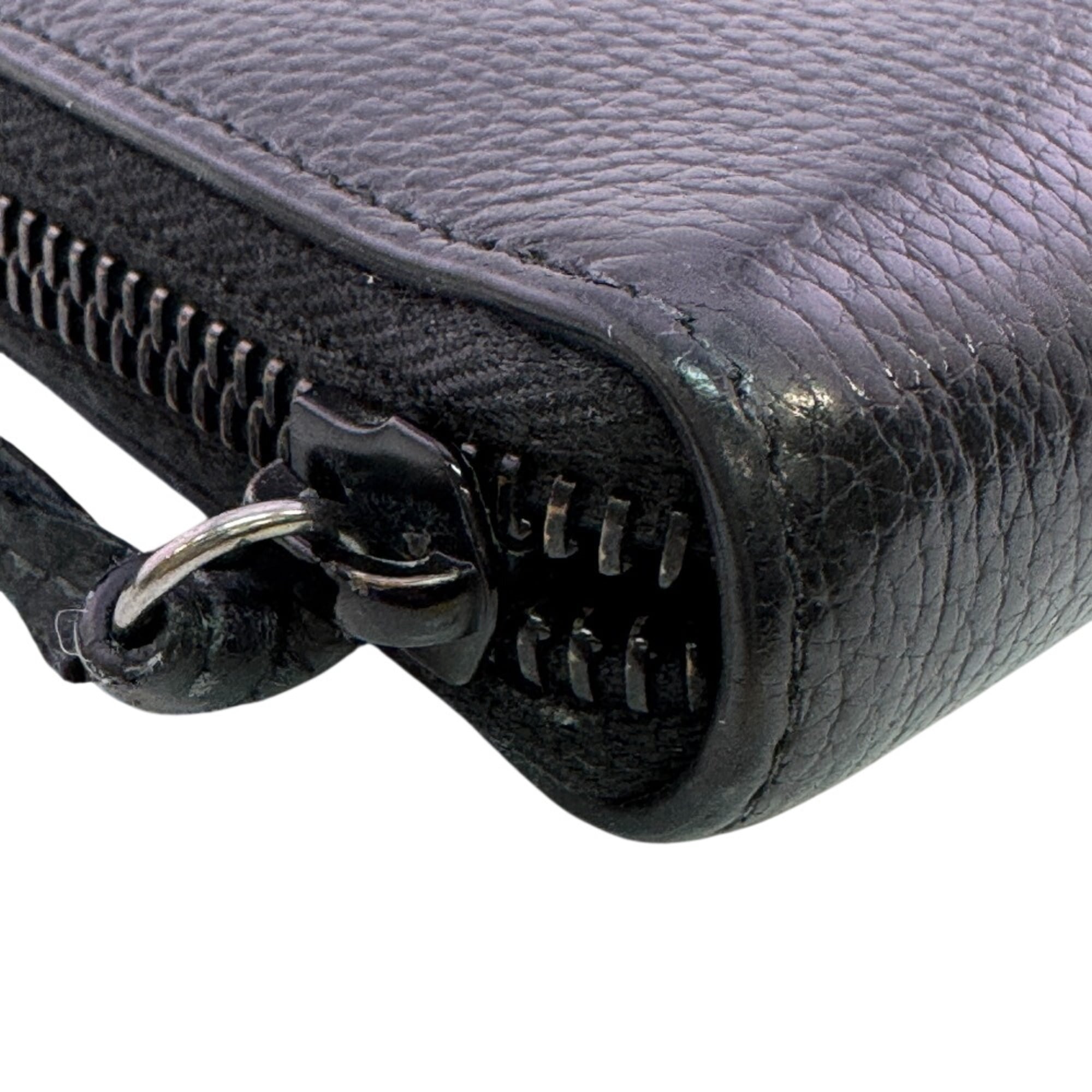 Balenciaga Black Leather Long Wallet (Bi-Fold) (Pre-Owned)