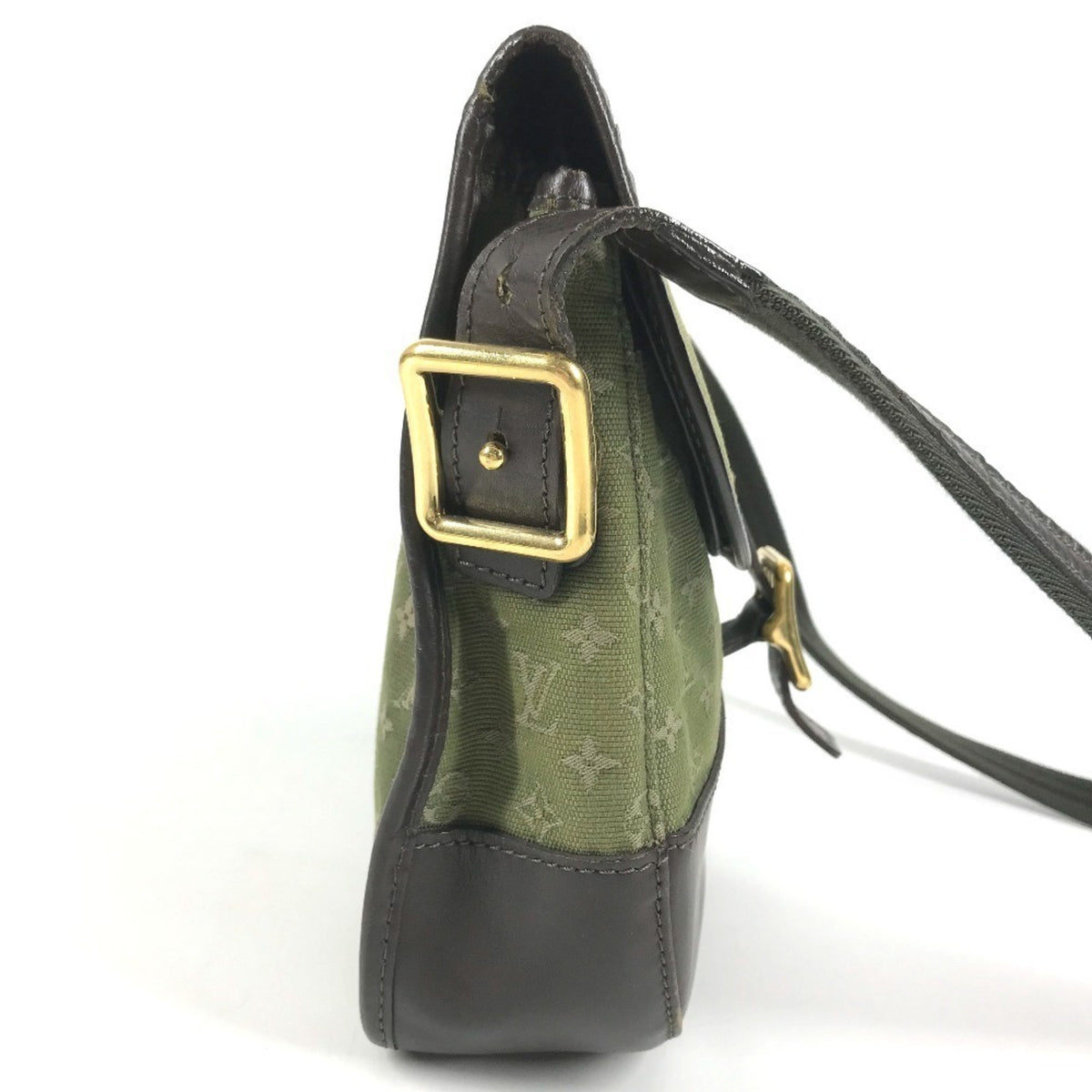 Louis Vuitton Khaki Monogram Monogram Mini Pochette Shoulder Bag (Pre-Owned)