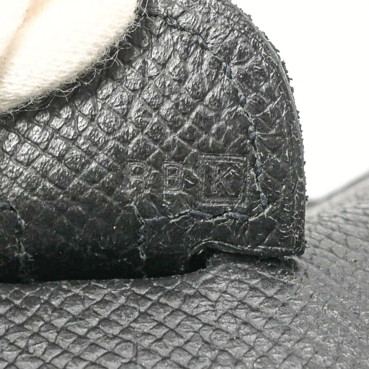 Hermes Evelyne Black Epsom Leather Shoulder Bag (Pre-Owned)