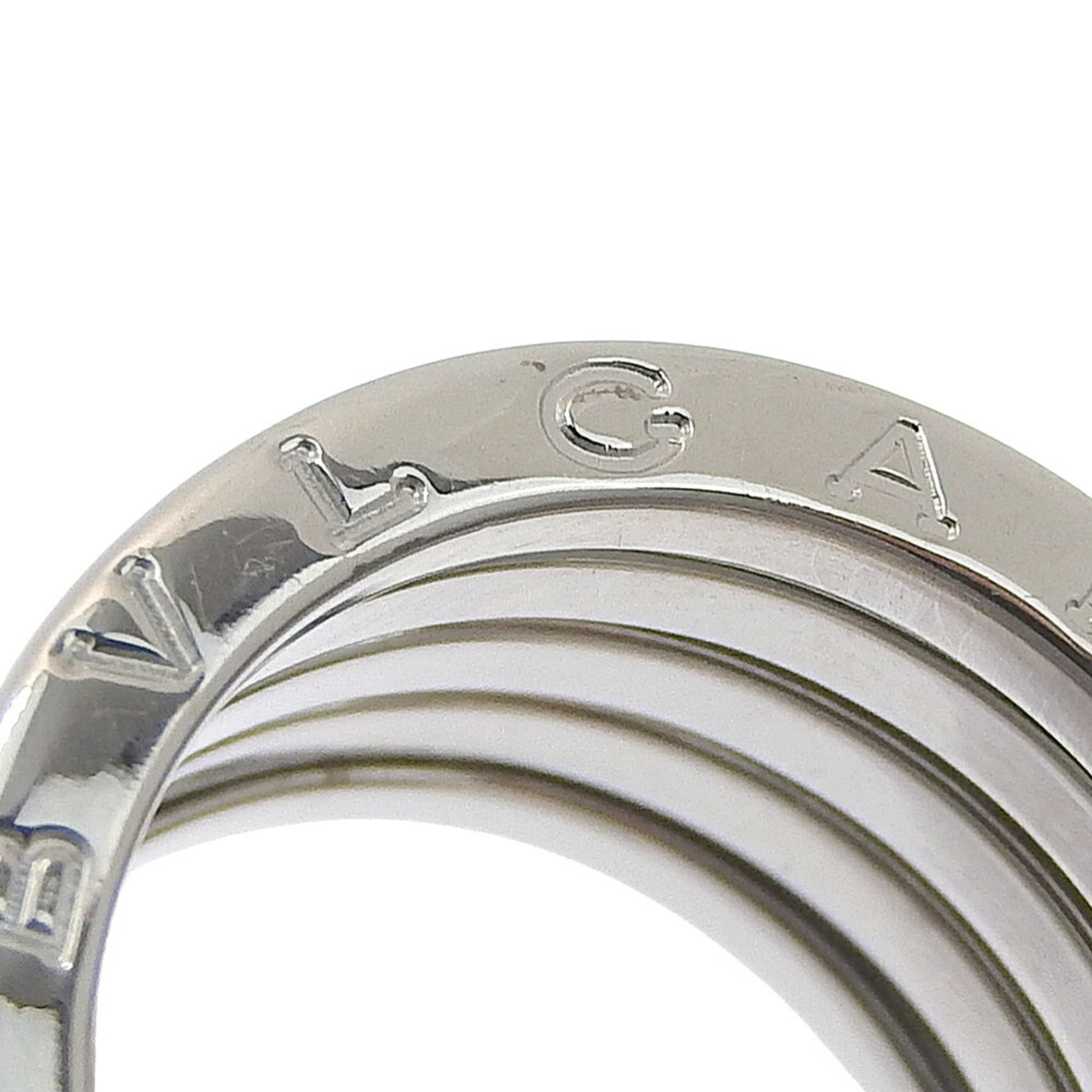 Bvlgari White Gold White Gold (18K) Band Ring (Pre-Owned)