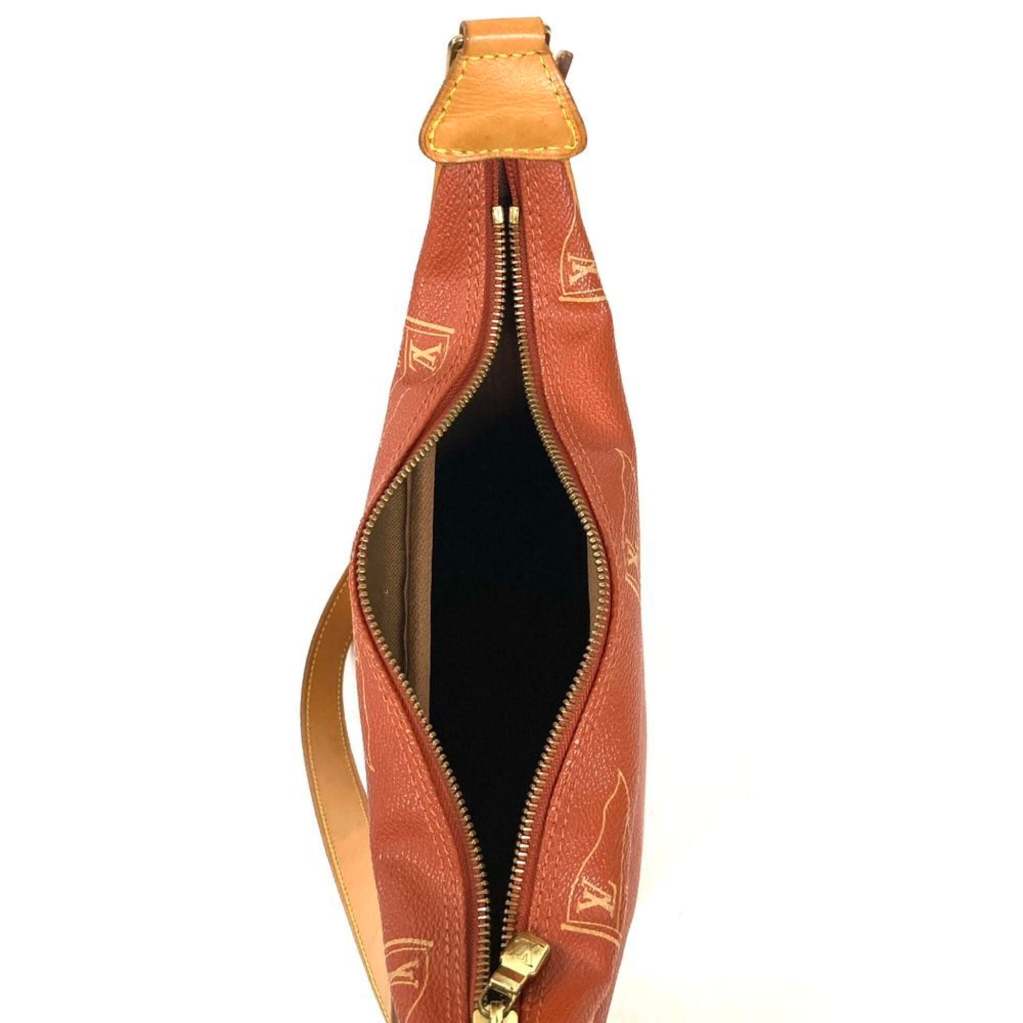 Louis Vuitton Brown Pvc Shoulder Bag (Pre-Owned)