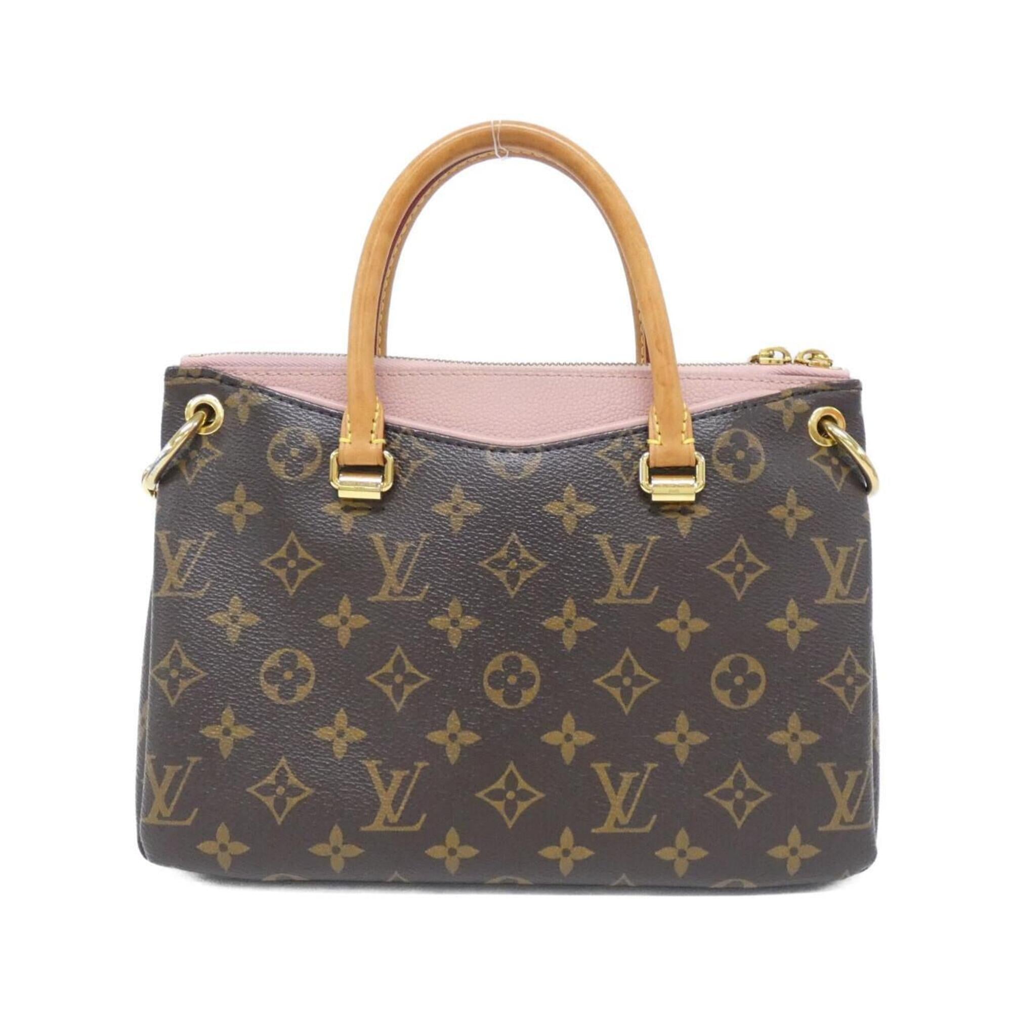 Louis Vuitton Brown Coated Canvas Handbag (Pre-Owned)