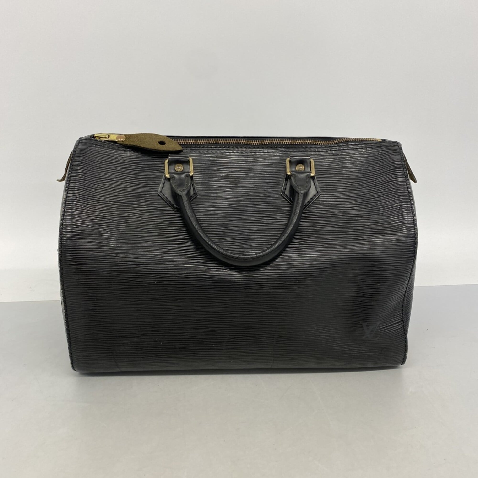 Louis Vuitton Noir Handbag (Pre-Owned)