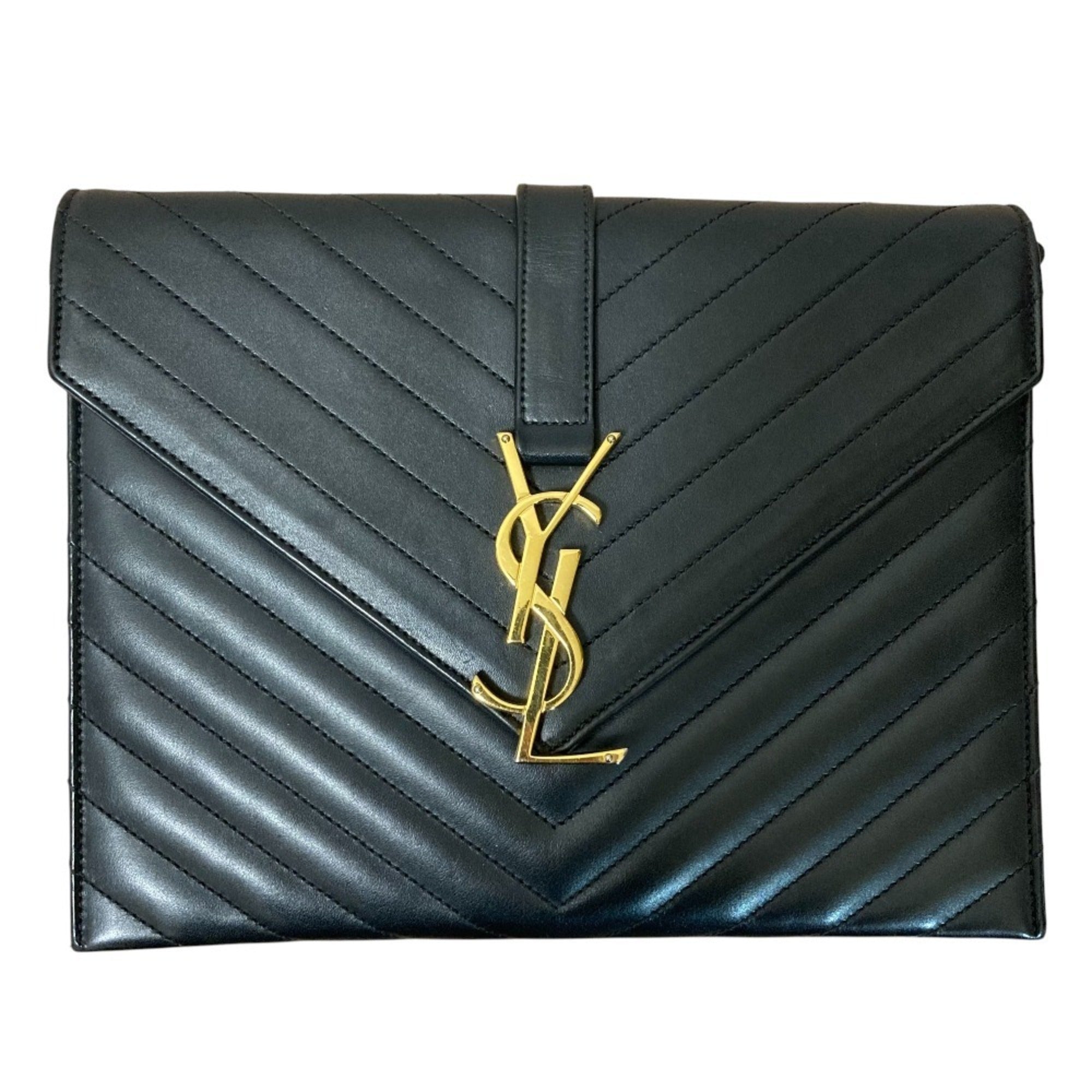 Yves Saint Laurent Black Shoulder Bag (Pre-Owned)