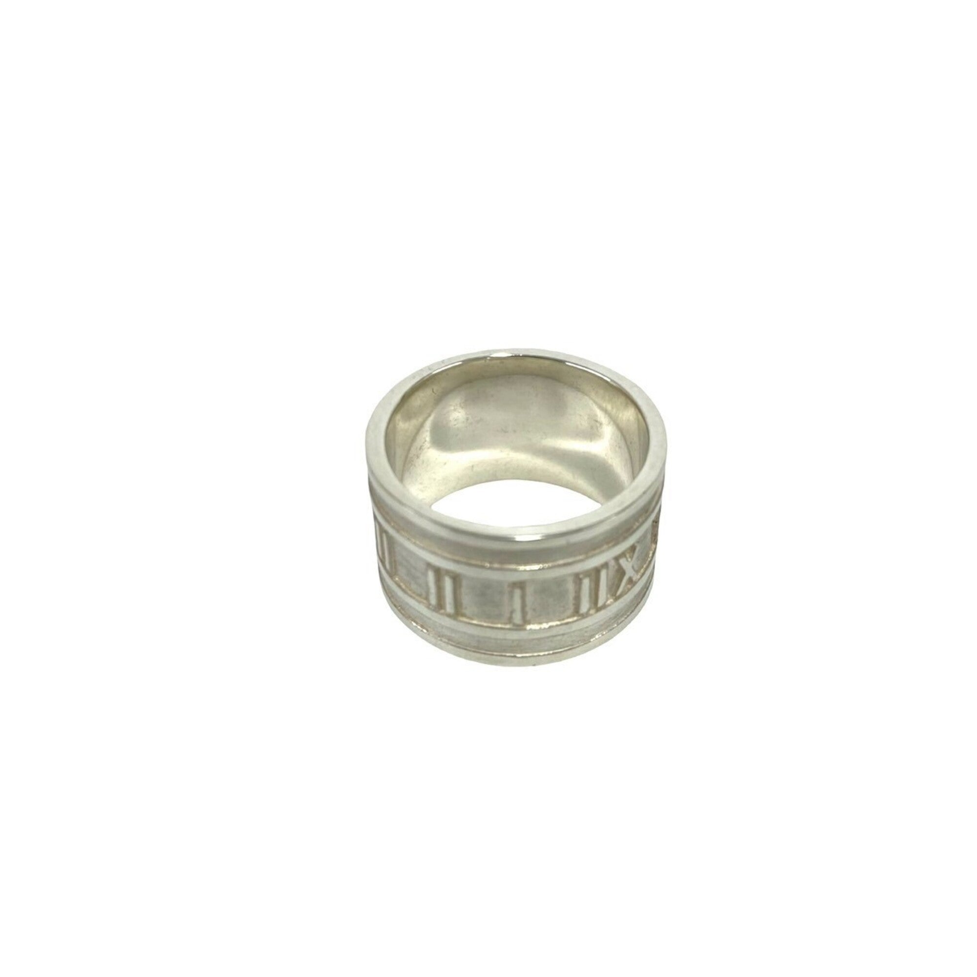 Tiffany Silver Silver 925 Band Ring (Pre-Owned)