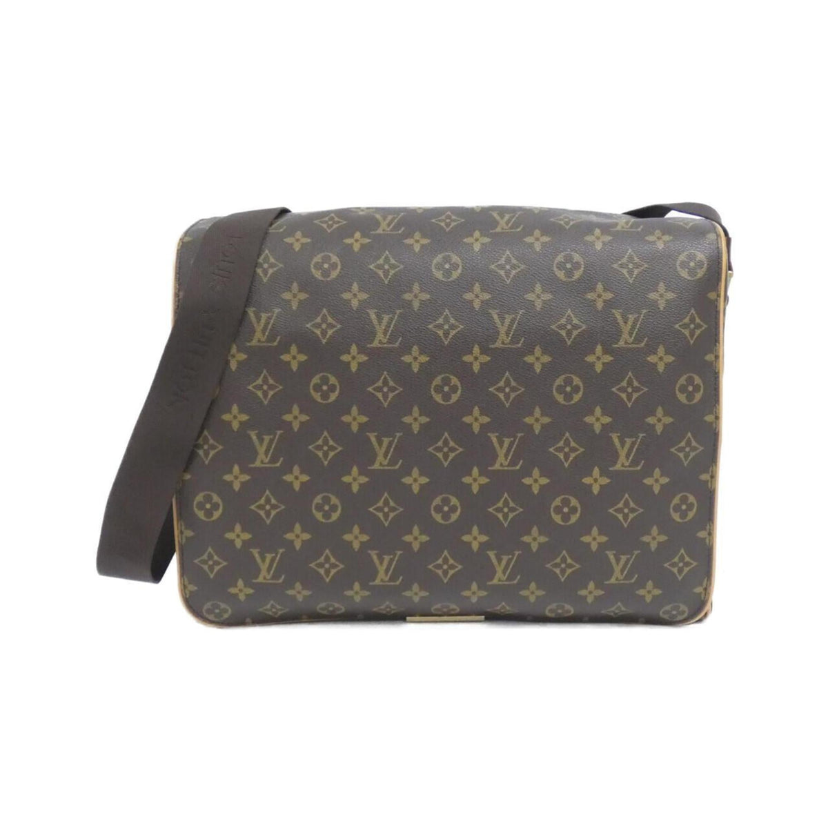 Louis Vuitton Marron Coated Canvas Shoulder Bag (Pre-Owned)