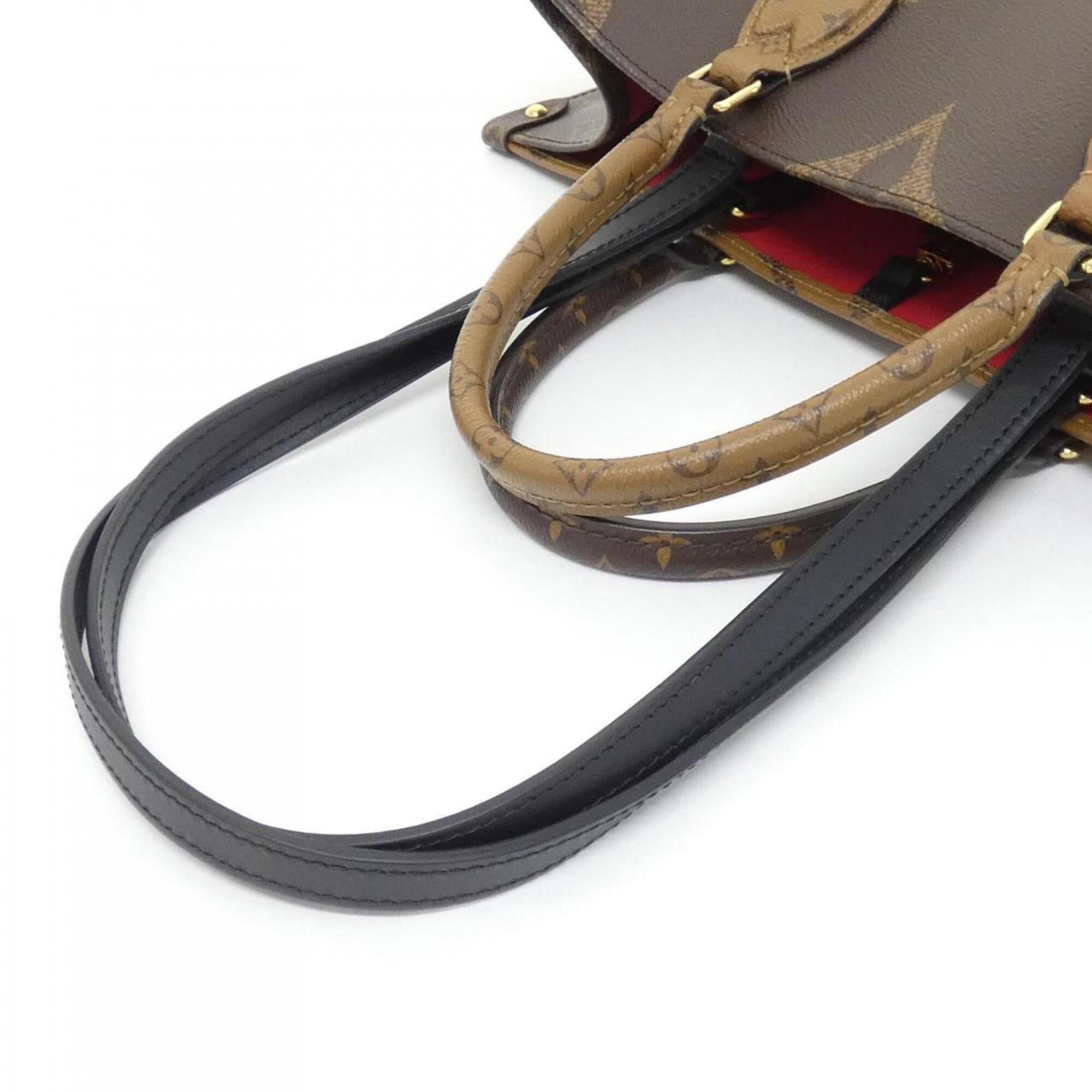 Louis Vuitton Brown Coated Canvas Handbag (Pre-Owned)