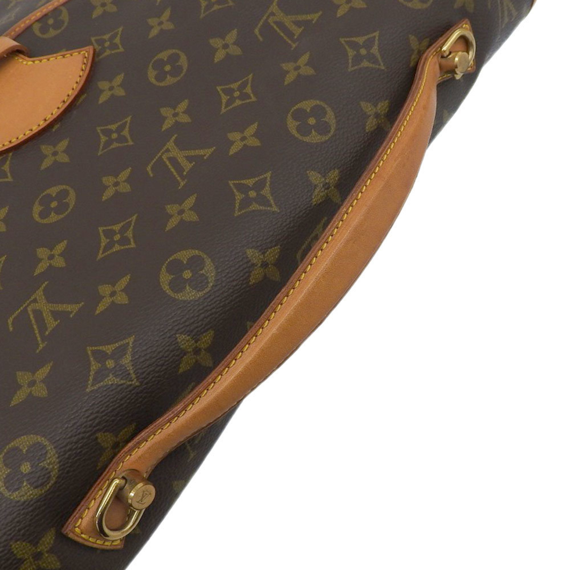 Louis Vuitton Brown Monogram Pvc Leather Briefcase (Pre-Owned)