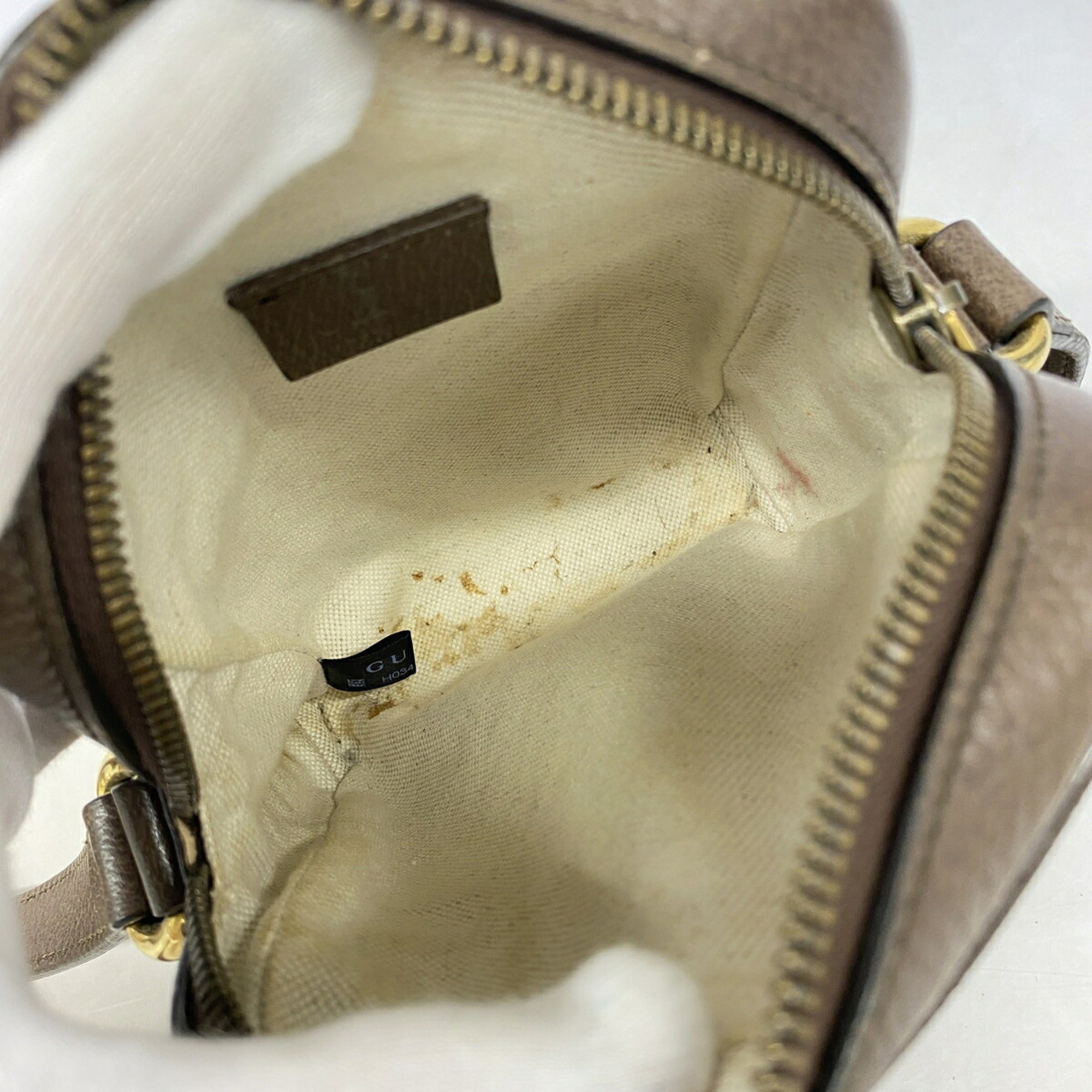 Gucci Brown Pvc Shoulder Bag (Pre-Owned)