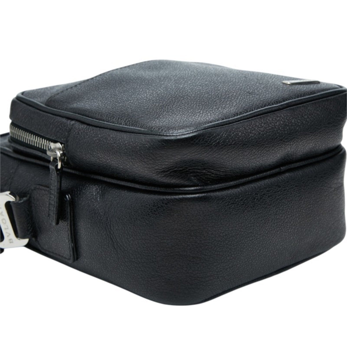 Bvlgari Black Leather Shoulder Bag (Pre-Owned)