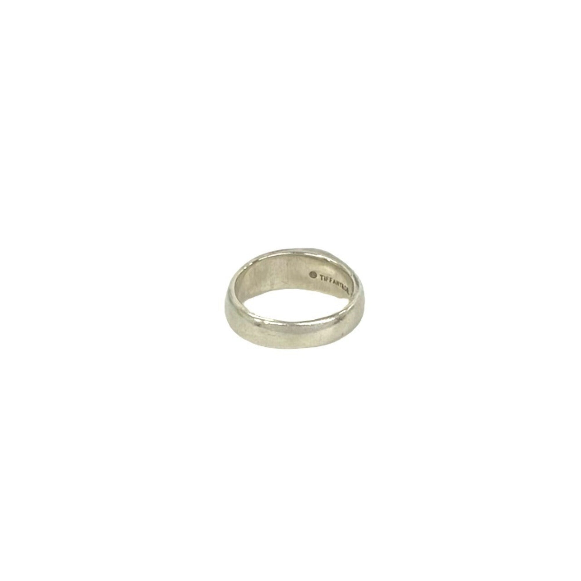 Tiffany Silver Silver 925 Band Ring (Pre-Owned)