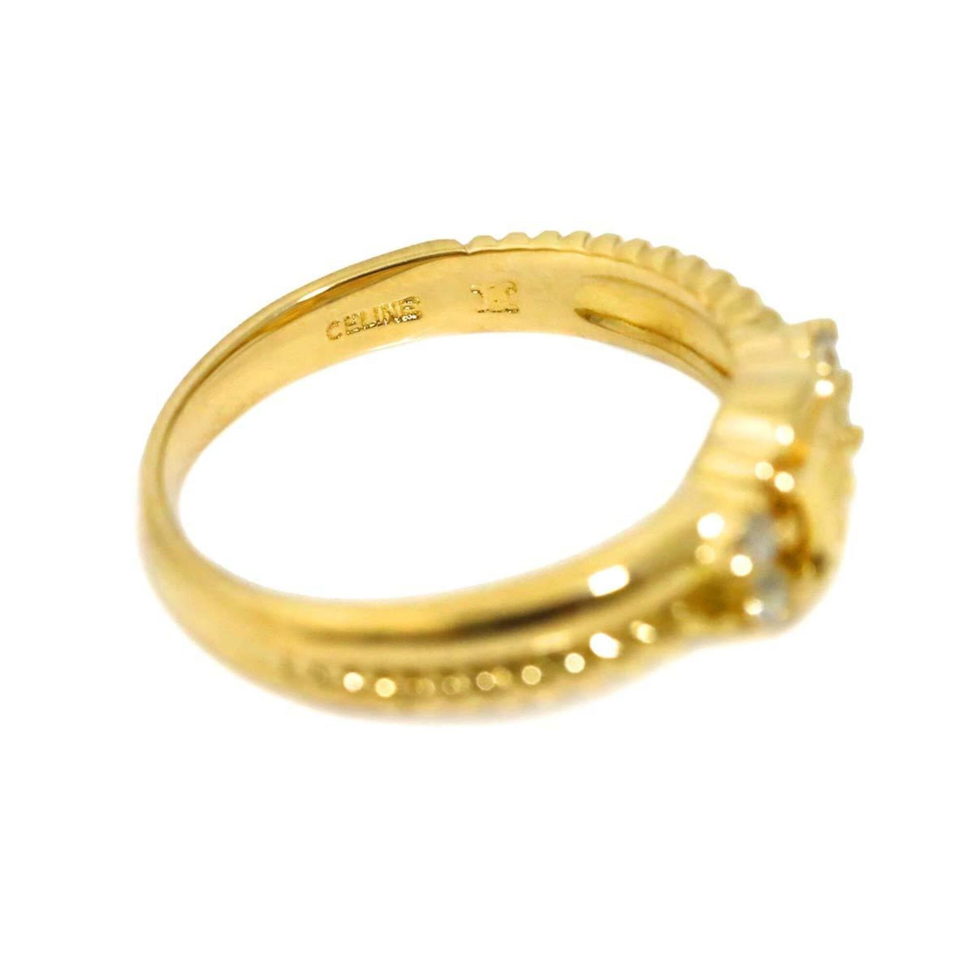 Celine Yellow Gold (18K) Band Ring (Pre-Owned)