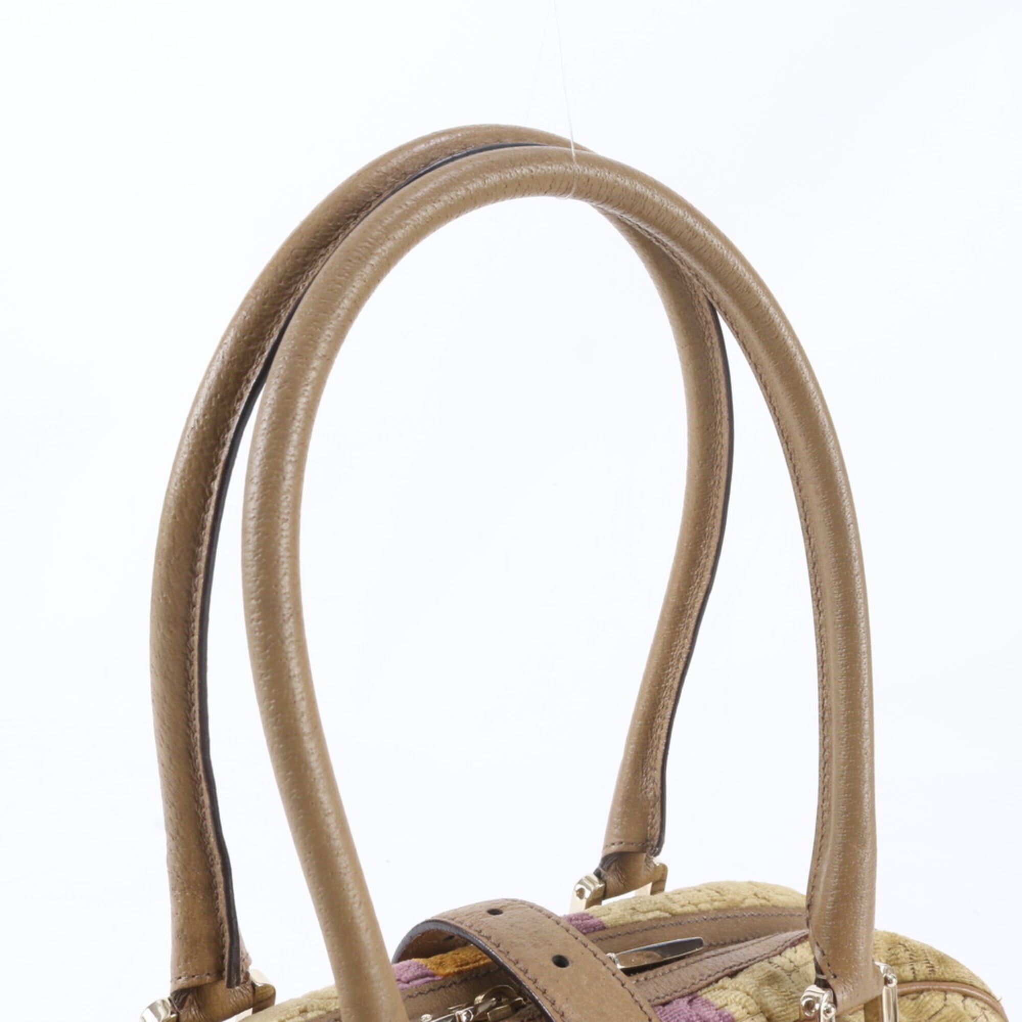 Gucci Horsebit Brown Leather Handbag Shoulder Bag (Pre-Owned)