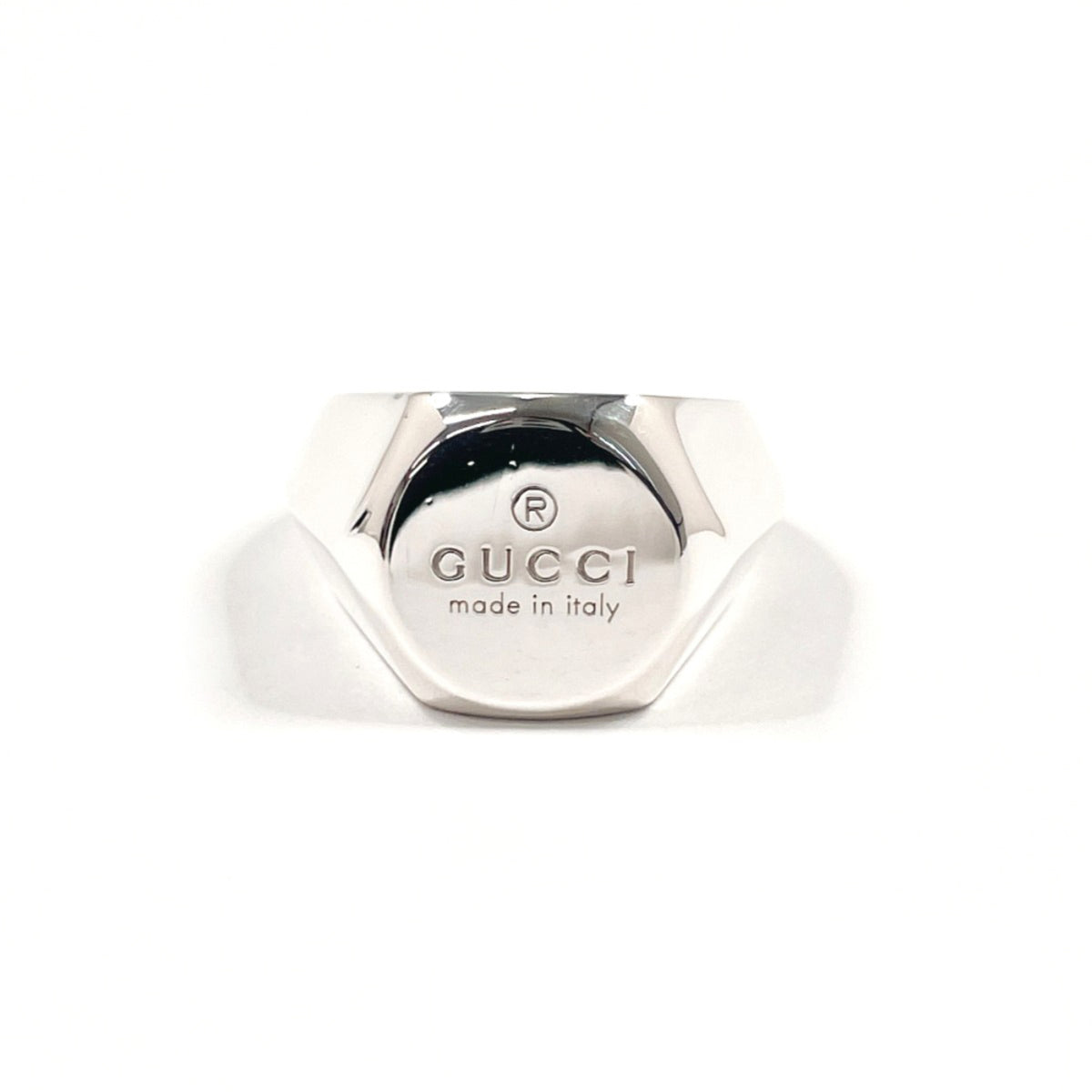 Gucci Silver Silver 925 Band Ring (Pre-Owned)