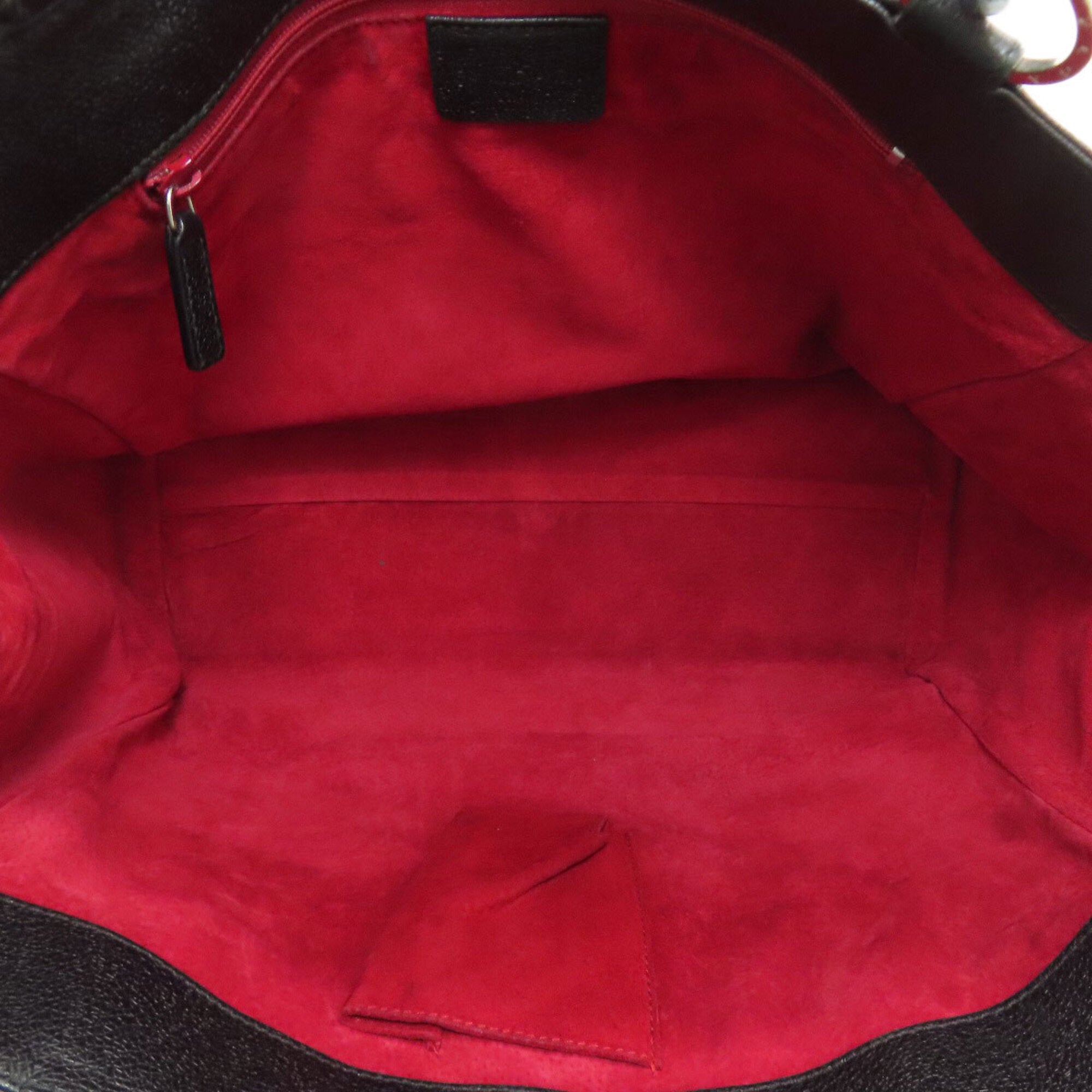Bvlgari Black Leather Tote Bag (Pre-Owned)