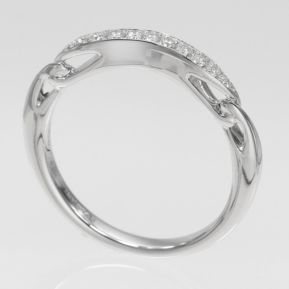 Bvlgari Platinum 950 Band Ring (Pre-Owned)