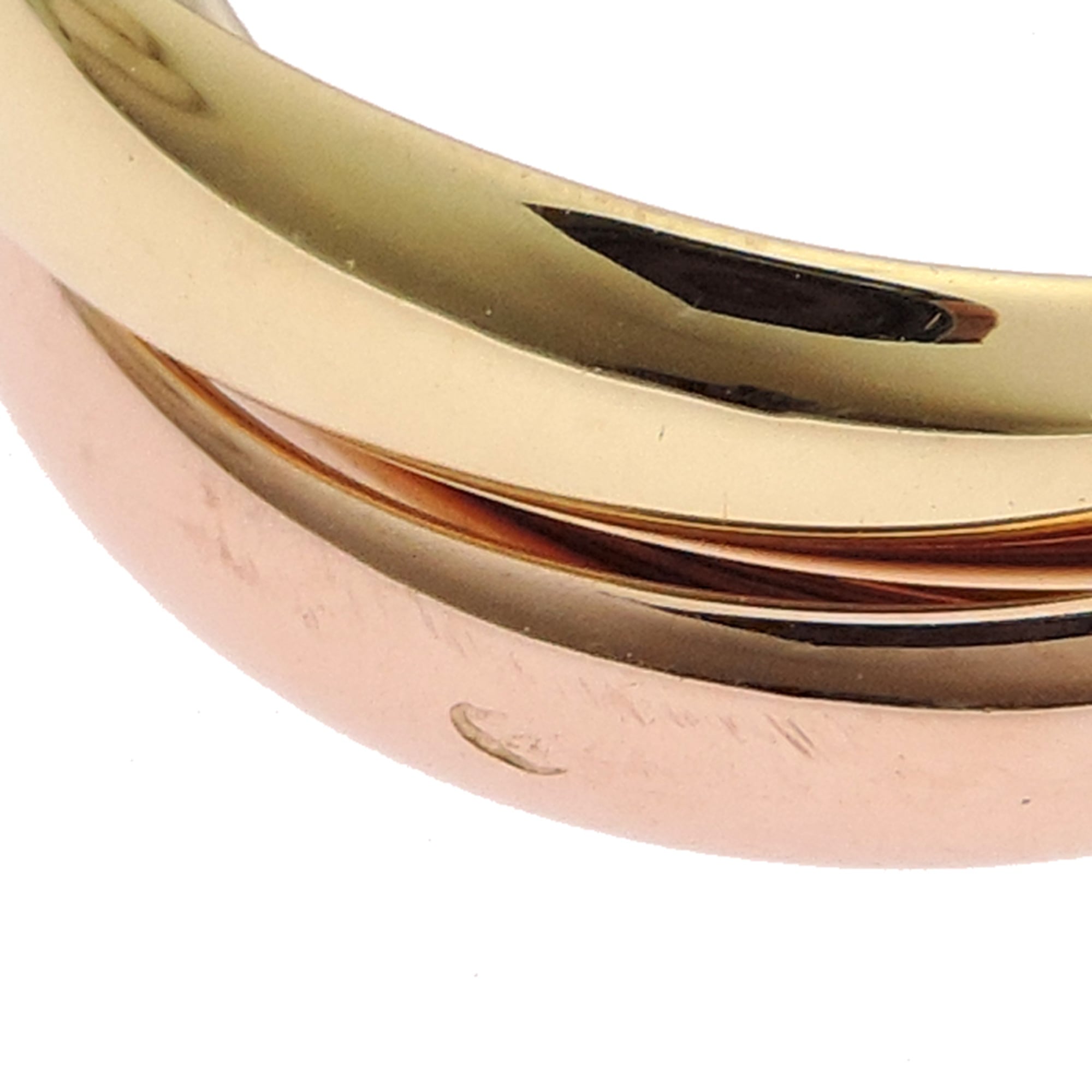 Cartier Yellow Gold (18K) Pink Gold (18K) White Gold (18K) Band Ring (Pre-Owned)