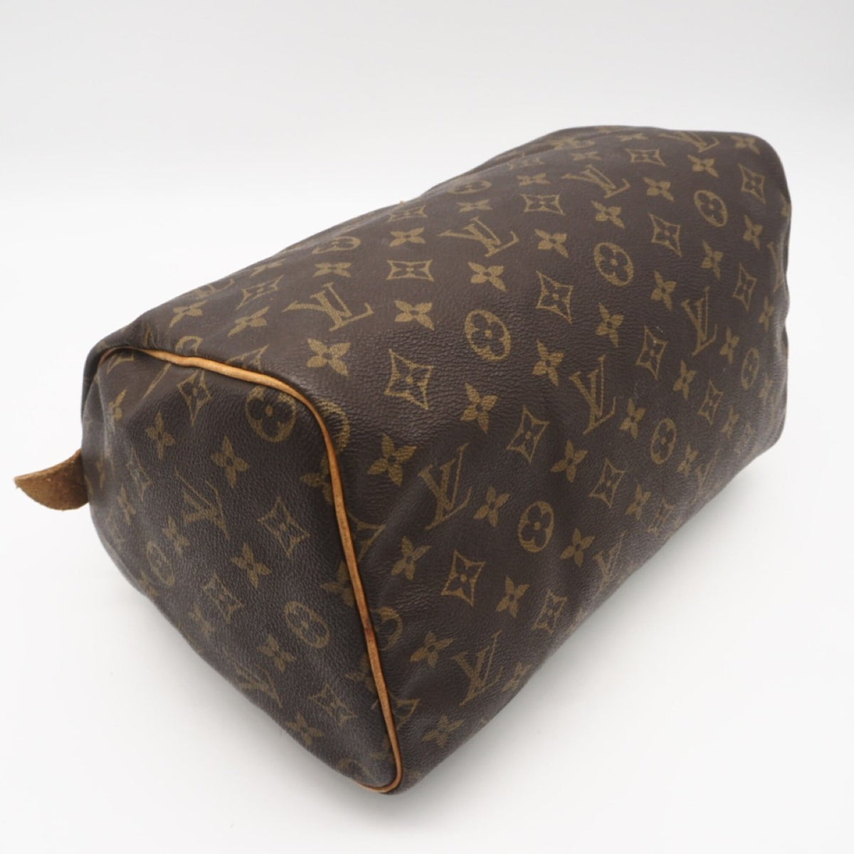 Louis Vuitton Black Coated Canvas Leather Handbag (Pre-Owned)