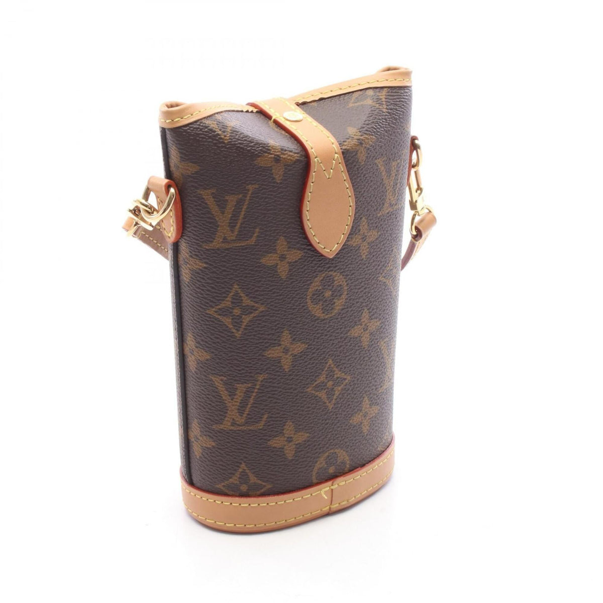 Louis Vuitton Brown Monogram Pvc Coated Canvas Leather Shoulder Bag (Pre-Owned)