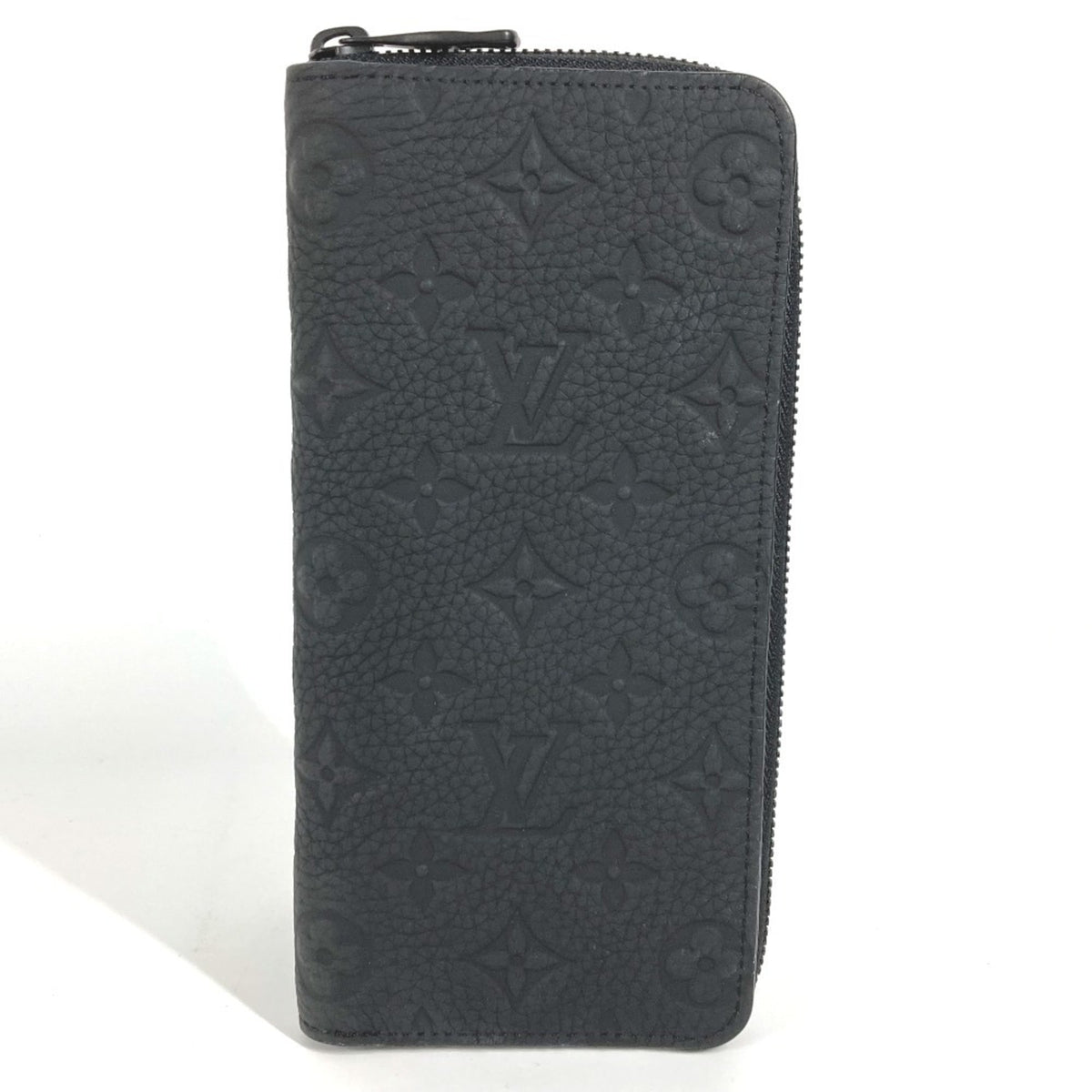 Louis Vuitton Monogram Black Monogram Noir Monogram Long Bill Wallet (Bi-Fold) (Pre-Owned)