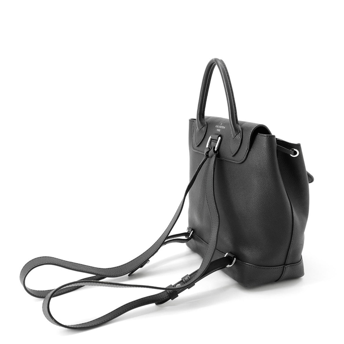 Louis Vuitton Black Noir Backpack Handbag (Pre-Owned)