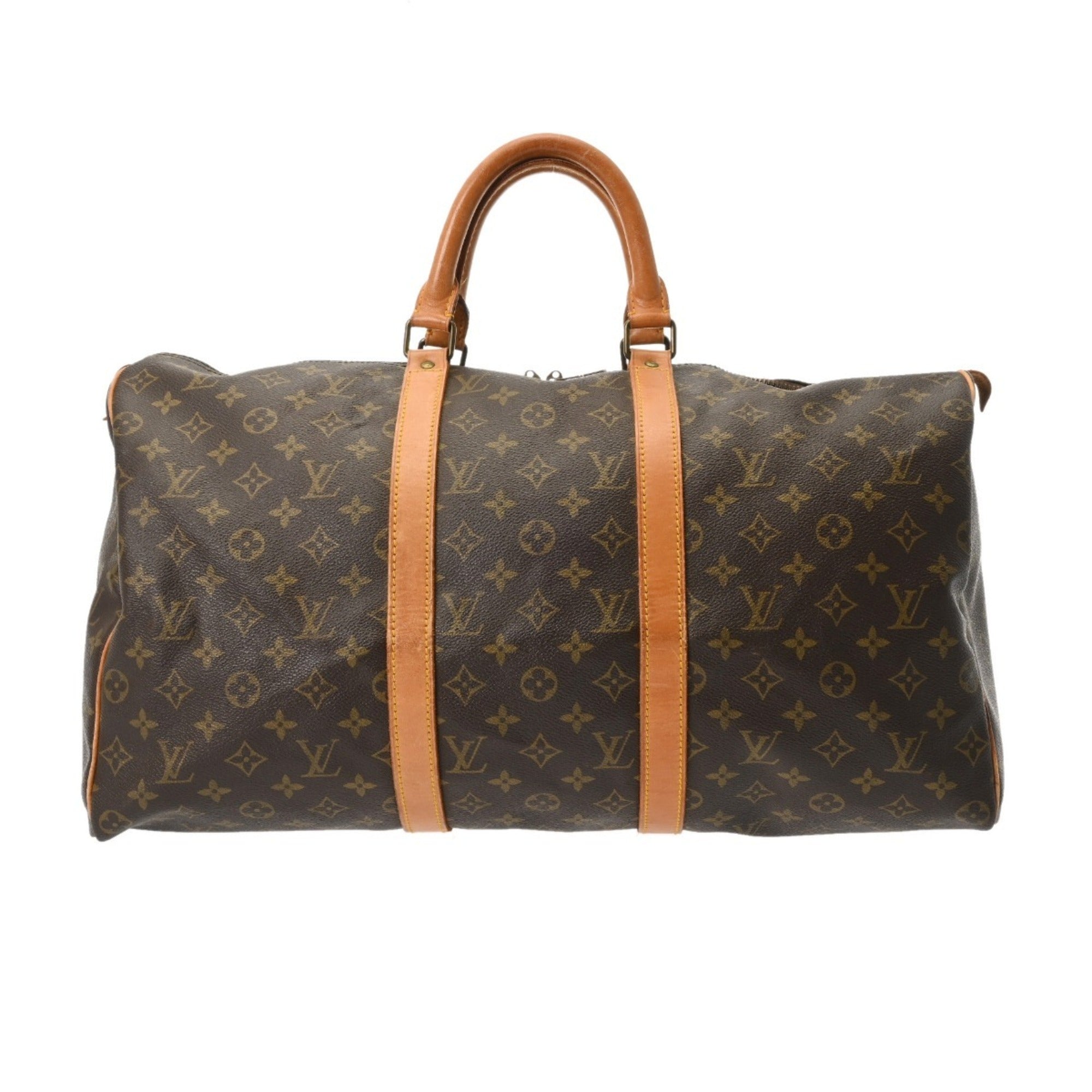 Louis Vuitton Monogram Brown Monogram Boston Bag (Pre-Owned)