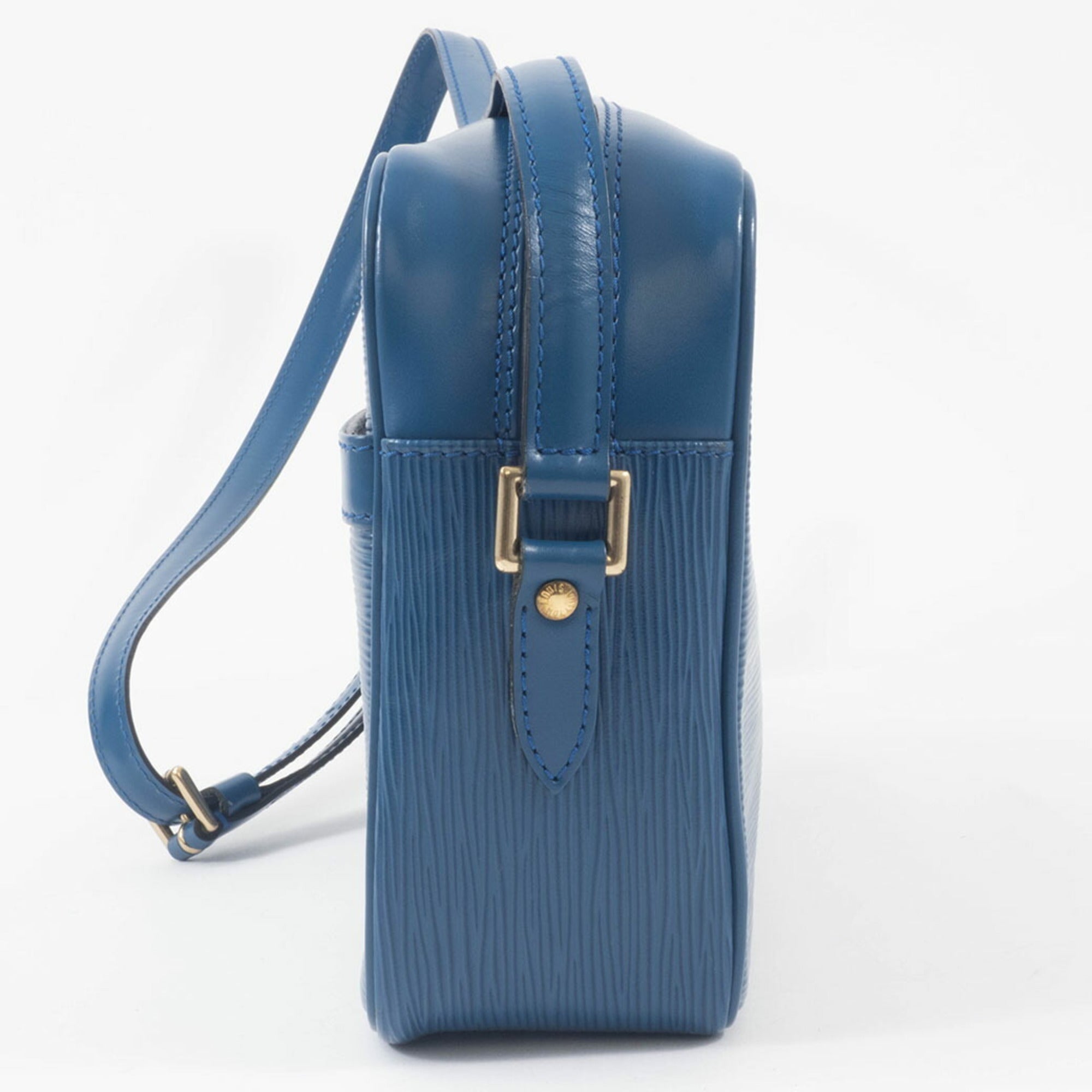 Louis Vuitton Epi Blue Toledo Blue Epi Leather Shoulder Bag (Pre-Owned)