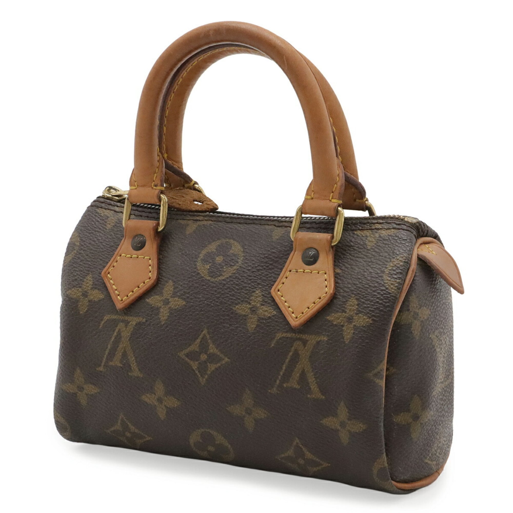 Louis Vuitton Brown Monogram White Monogram Mini Handbag Pouch (Pre-Owned)