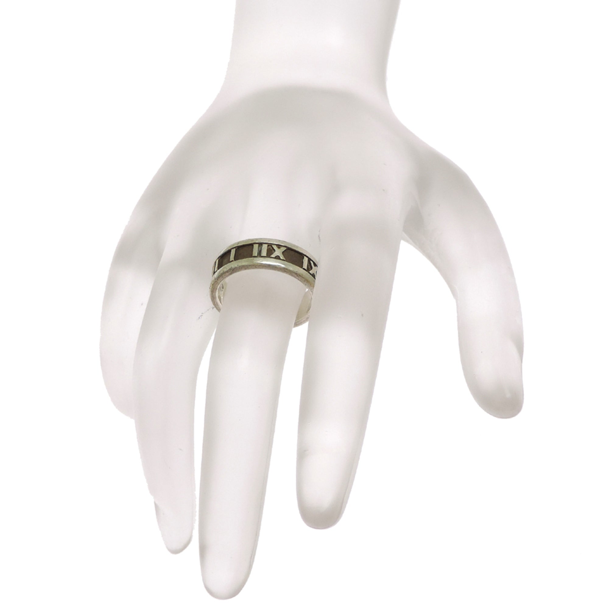 Tiffany Silver 925 Band Ring (Pre-Owned)