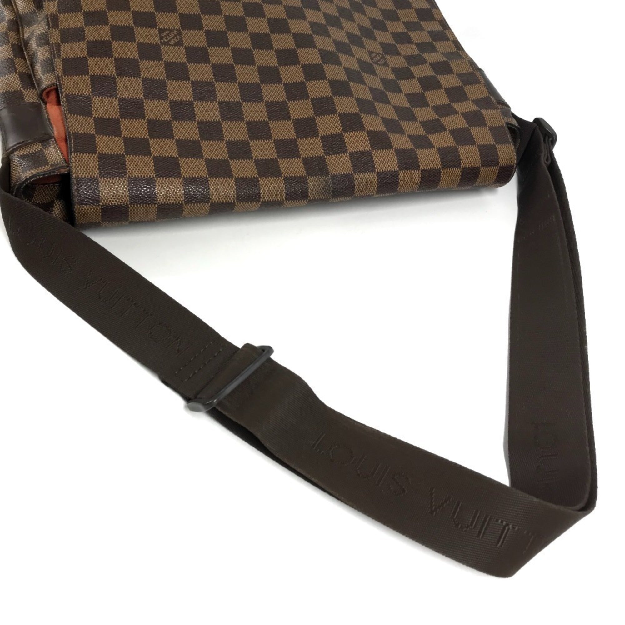 Louis Vuitton Brown Ebene Damier Canvas Handbag Shoulder Bag (Pre-Owned)