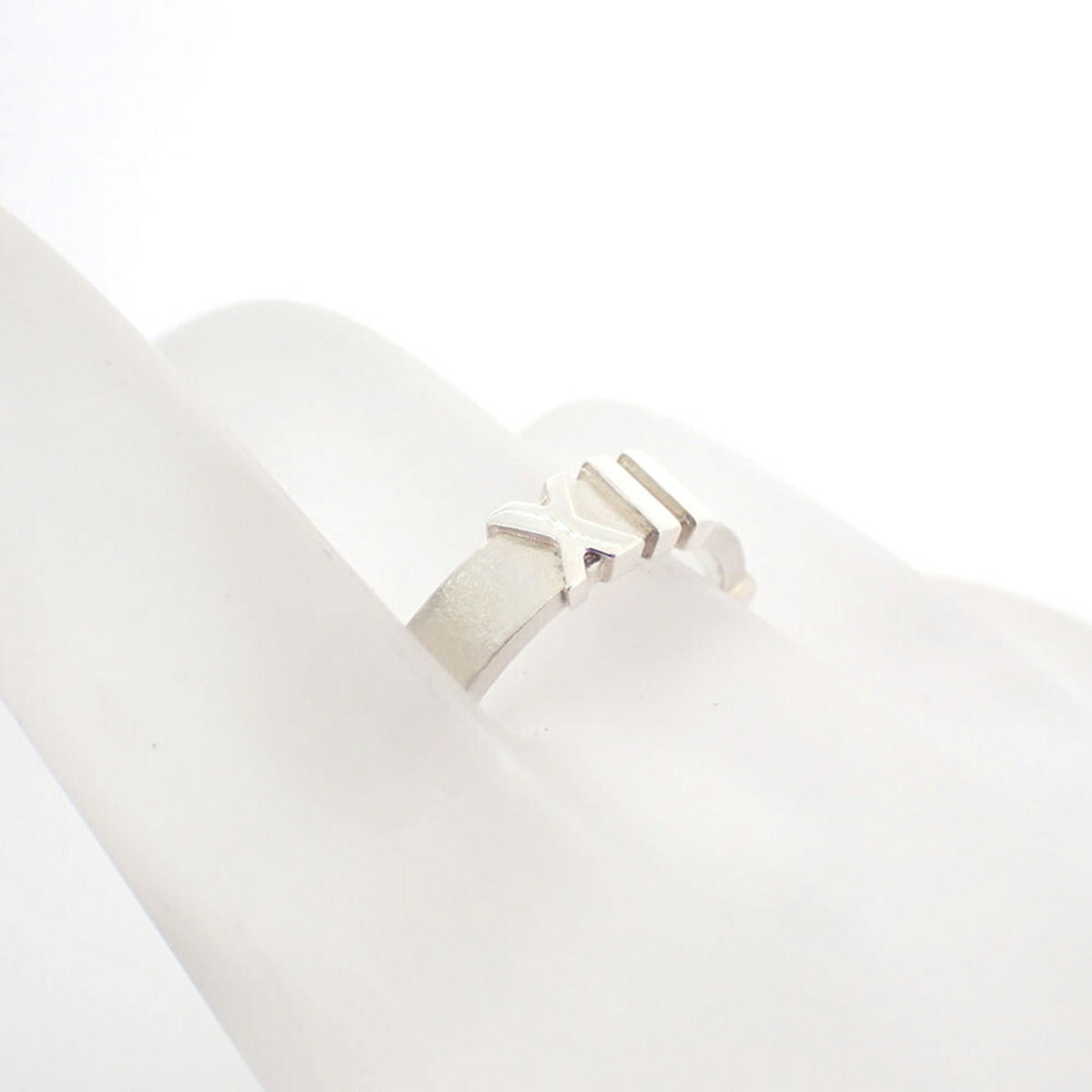 Tiffany Sterling Silver 925 Band Ring (Pre-Owned)