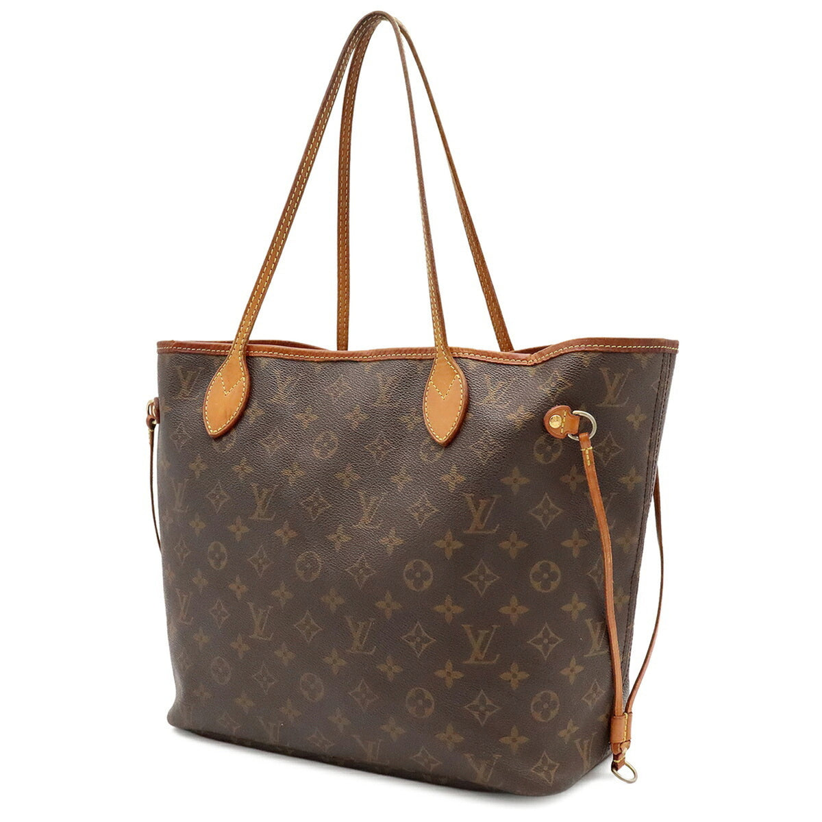 Louis Vuitton Brown Galle Monogram White Monogram Shoulder Bag Tote Bag (Pre-Owned)