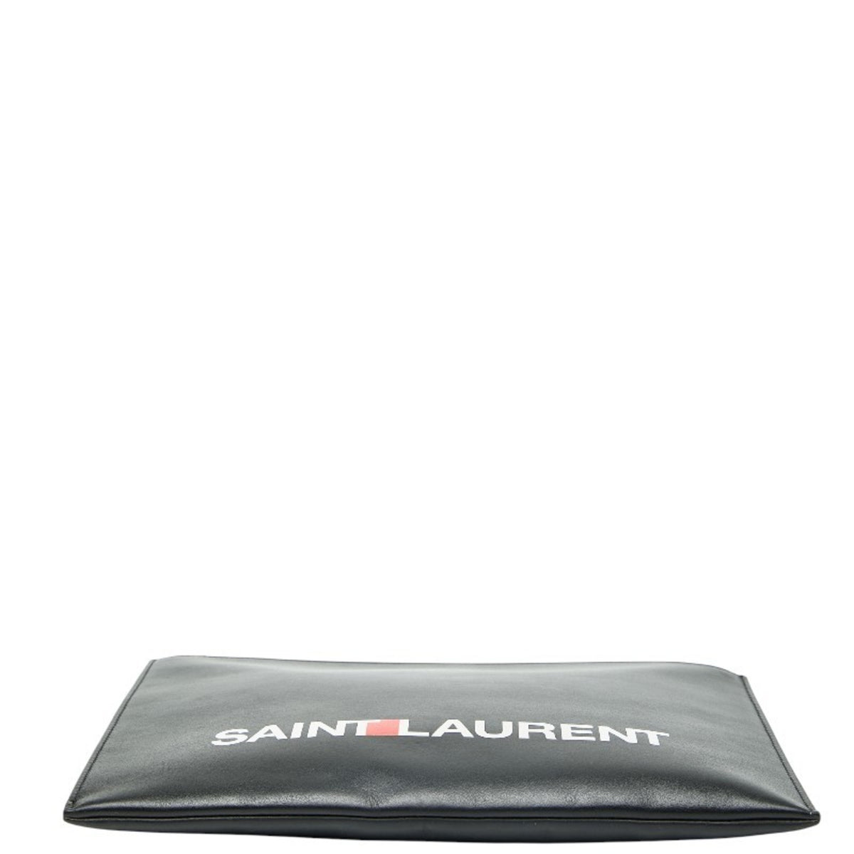 Saint Laurent Black Multi-Color Leather Clutch Bag (Pre-Owned)