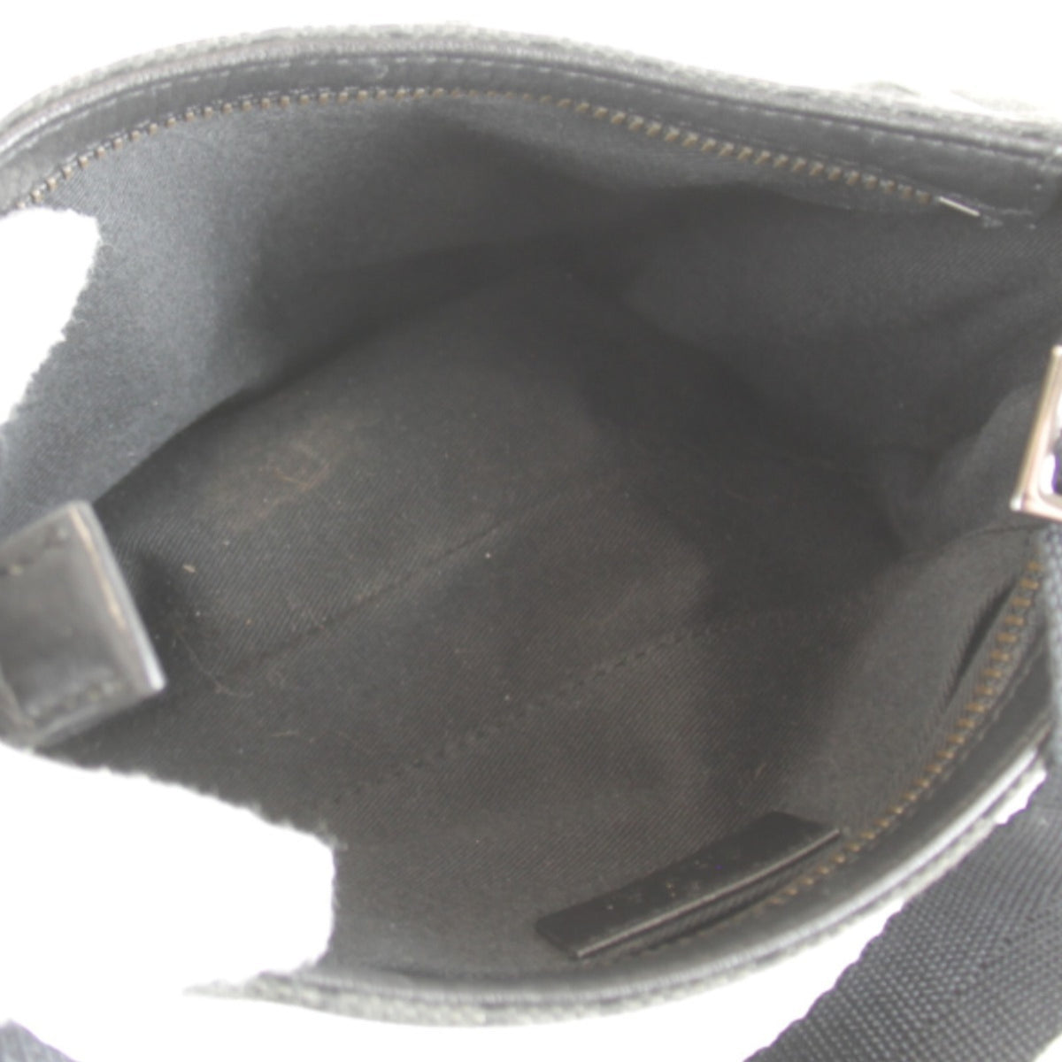 Gucci Black Gg Canvas Handbag (Pre-Owned)