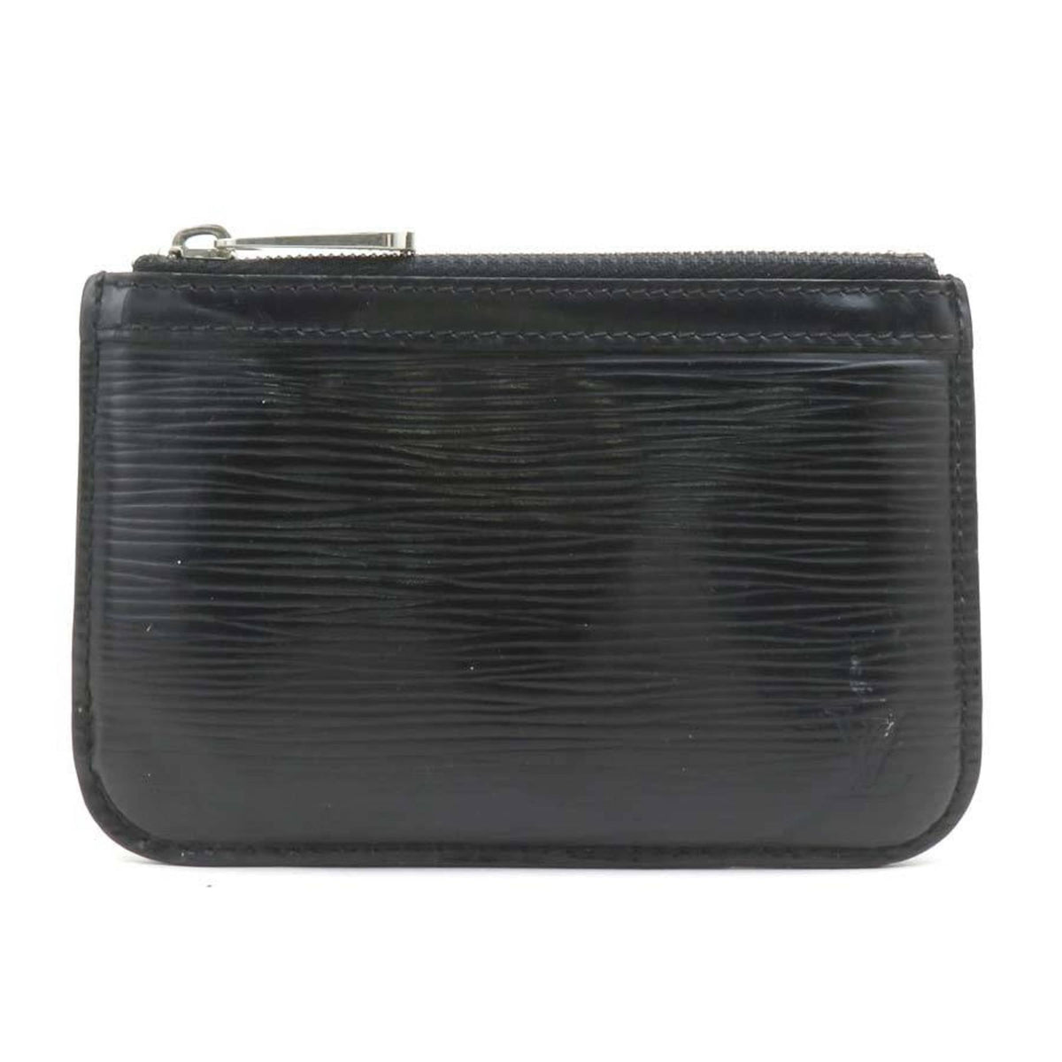 Louis Vuitton Epi Black Epi Leather Coin Purse/Coin Case (Pre-Owned)
