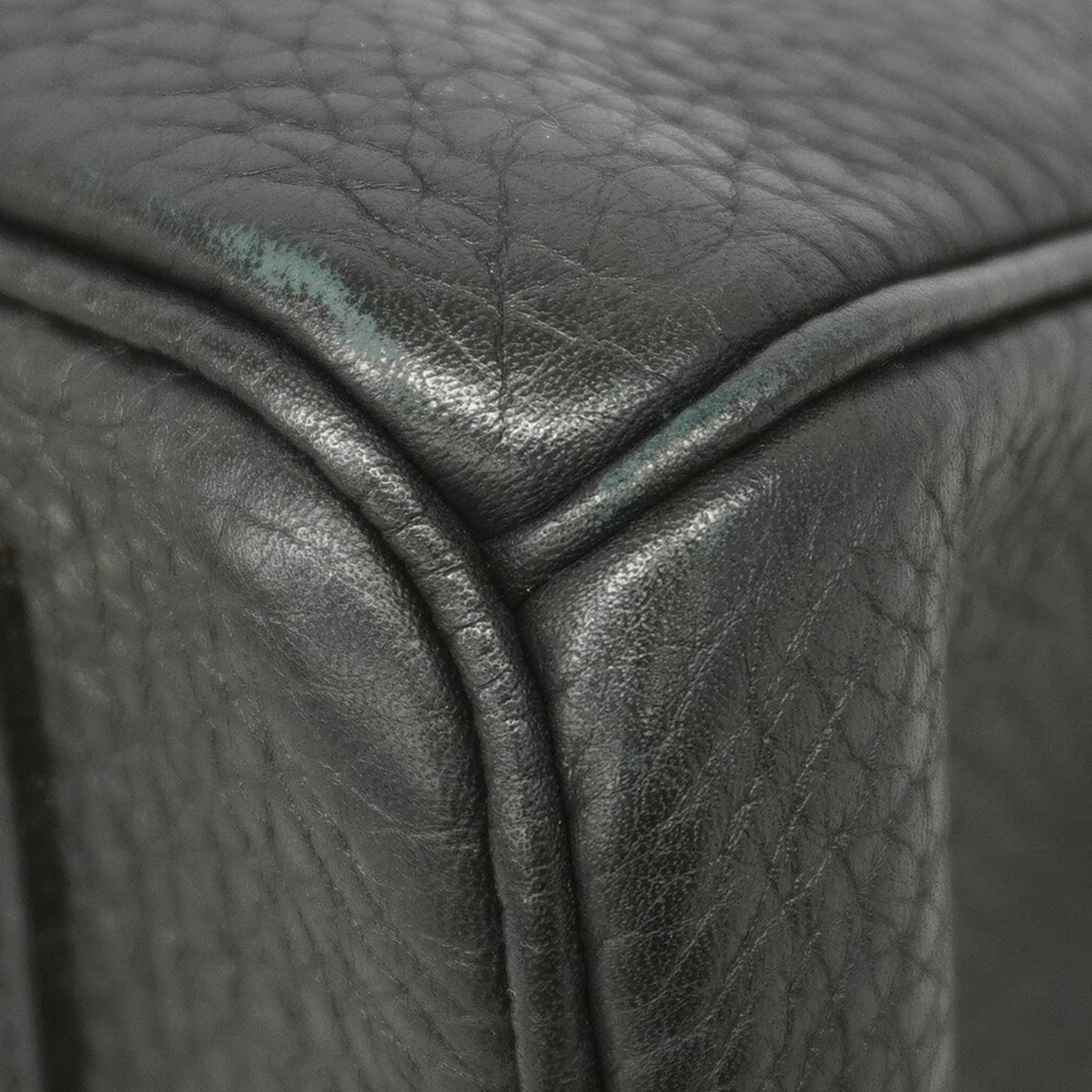 Hermes Black Togo Leather Handbag (Pre-Owned)
