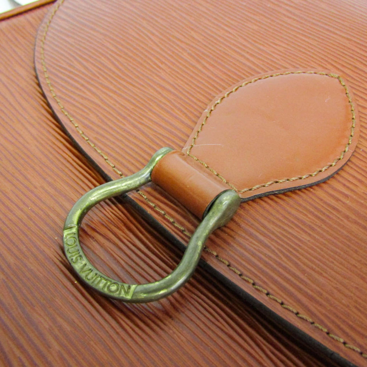 Louis Vuitton Epi Kenyan Brown Epi Leather Shoulder Bag (Pre-Owned)
