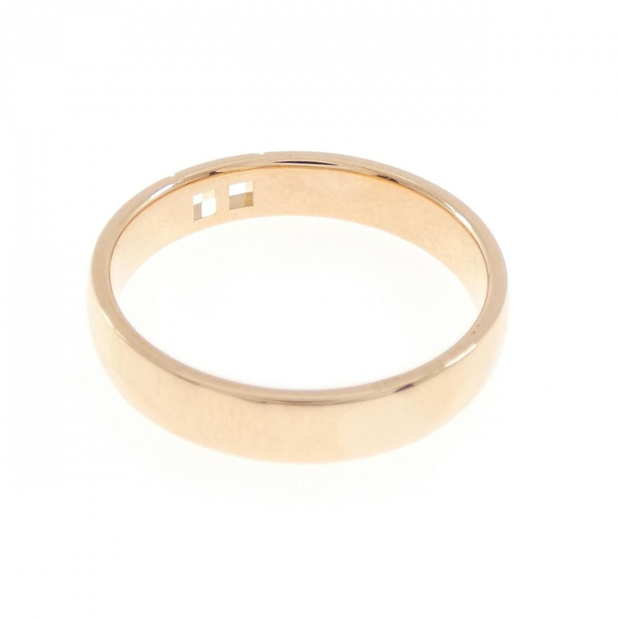 Hermes Pink Gold (18K) Band Ring (Pre-Owned)