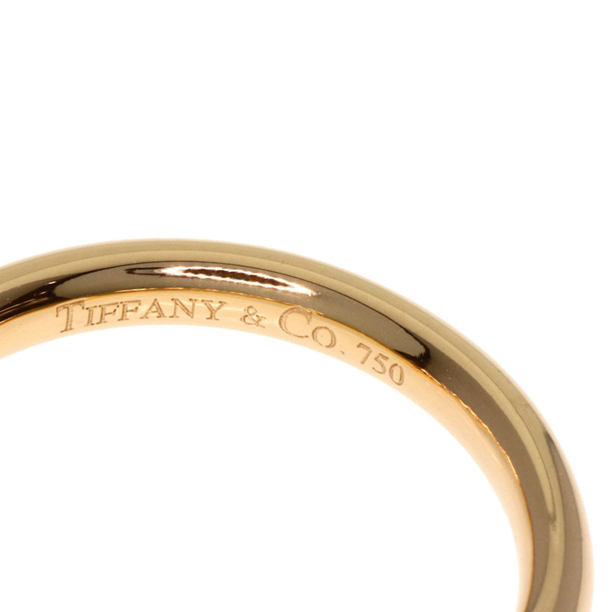 Tiffany Pink Gold (18K) Band Ring (Pre-Owned)