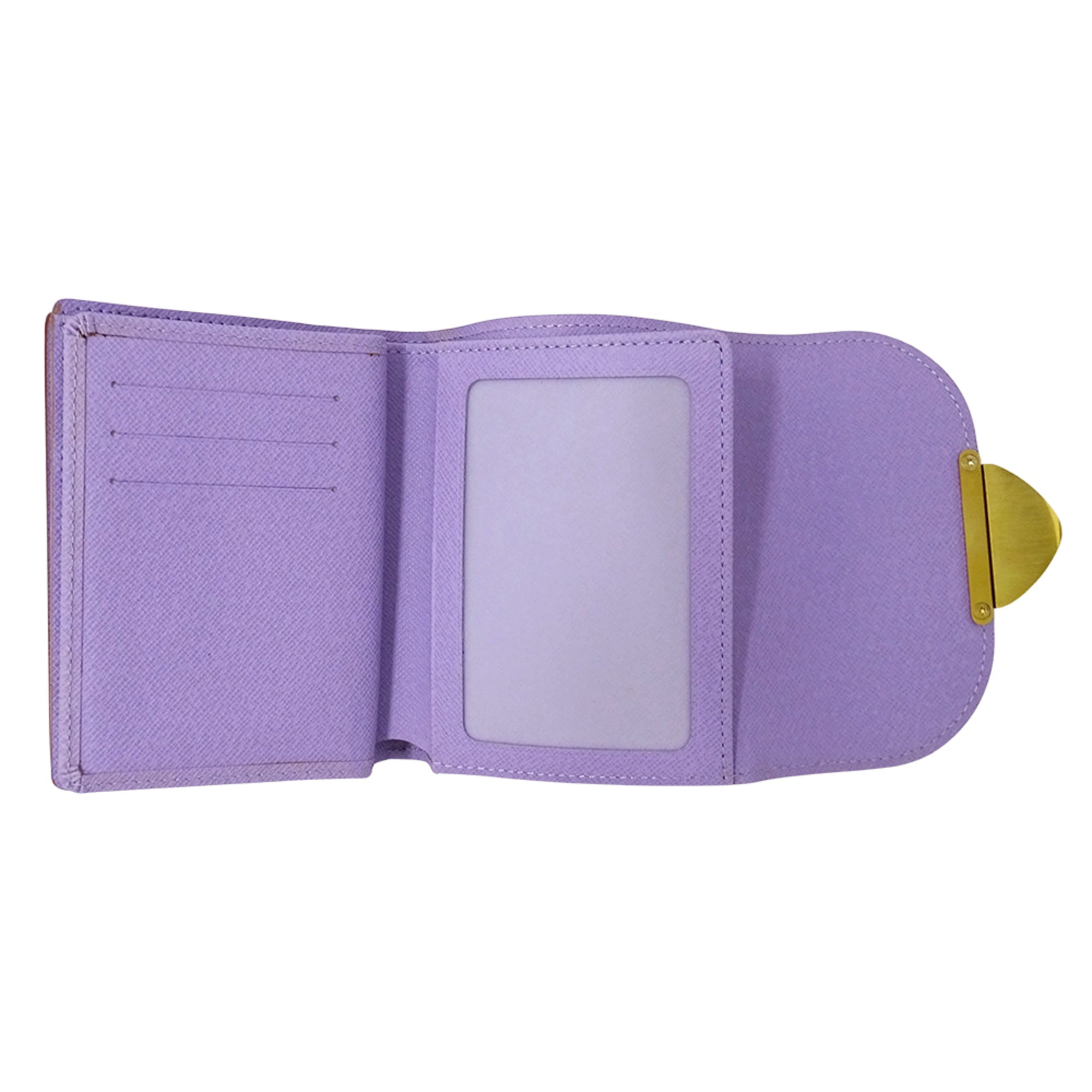 Louis Vuitton Black Multi-Color Noir Purple Violet Monogram Multicolore Wallet (Bi-Fold) (Pre-Owned)