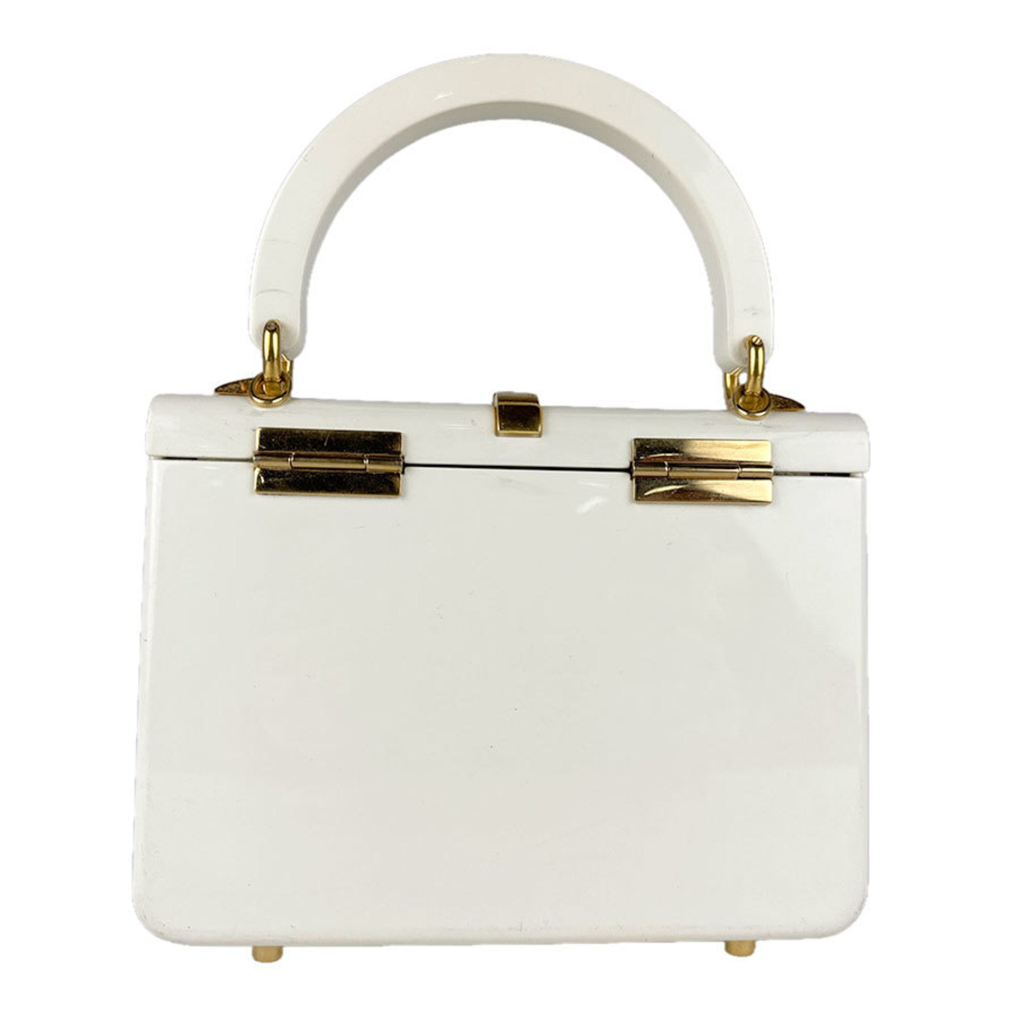 Gucci Ivory Acrylic Handbag Shoulder Bag (Pre-Owned)