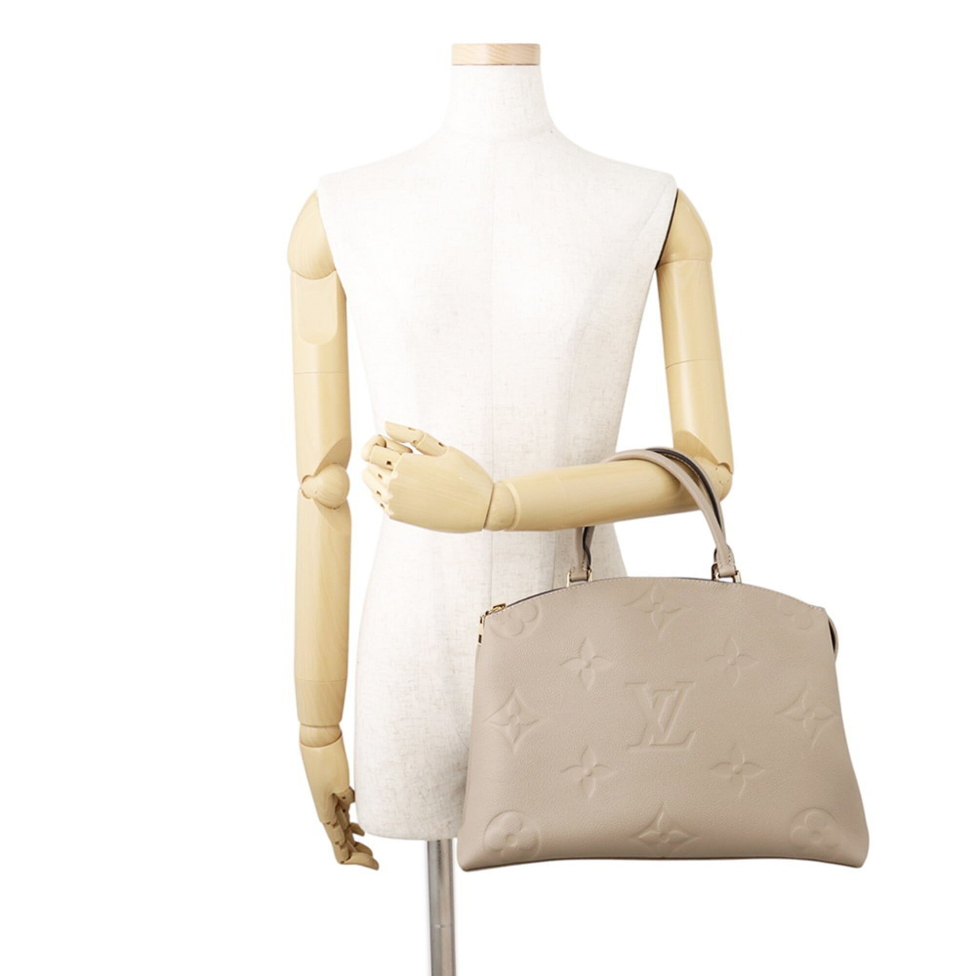 Louis Vuitton Monogram Empreinte Tourterelle Monogram Empreinte Handbag Shoulder Bag (Pre-Owned)