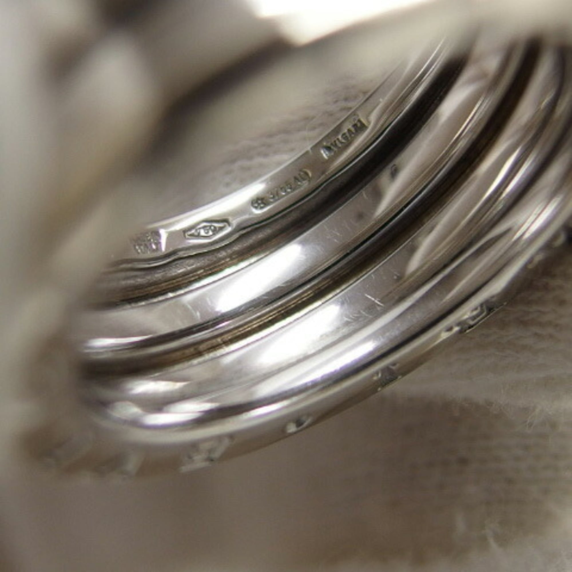 Bvlgari White Gold (18K) Band Ring (Pre-Owned)
