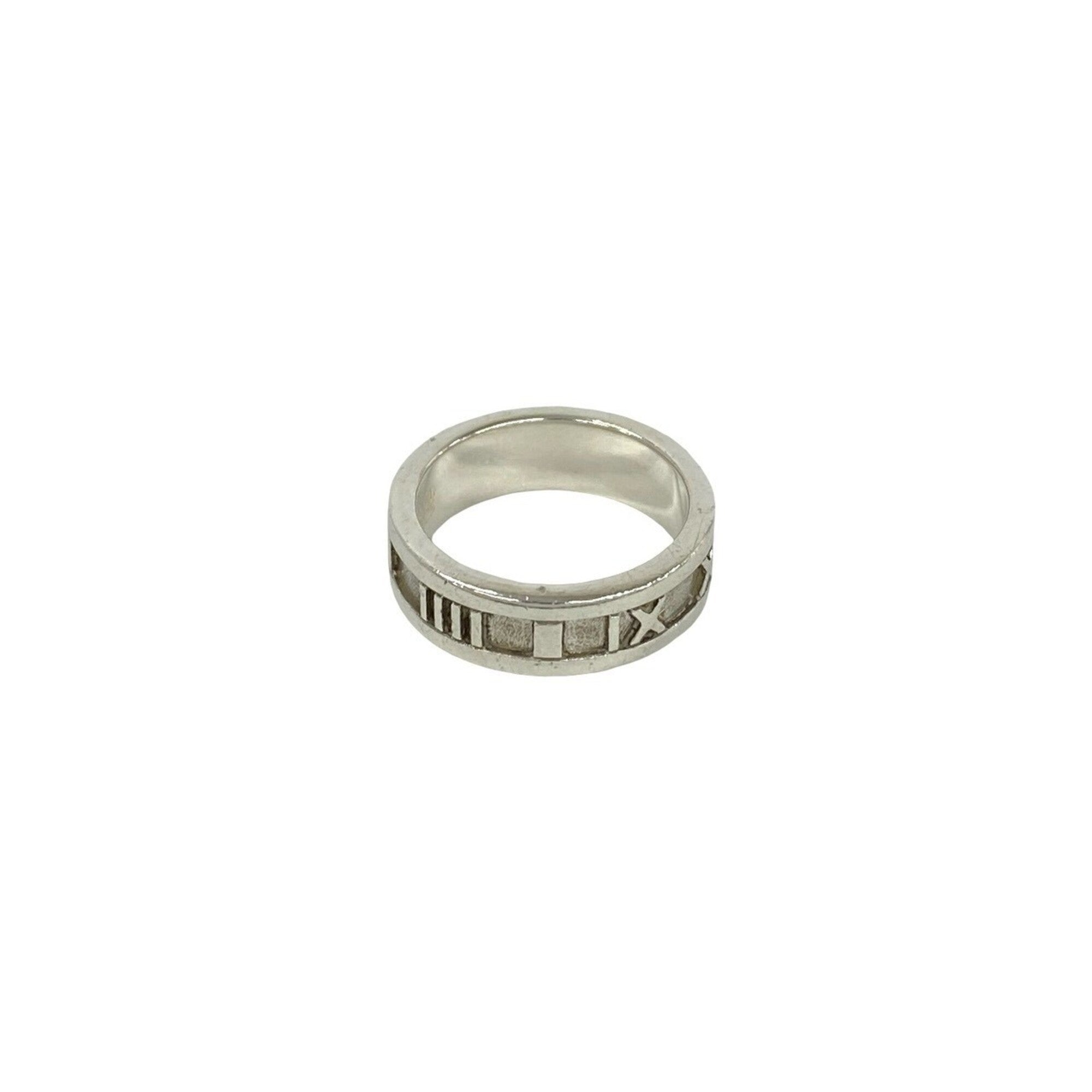 Tiffany Silver Silver 925 Band Ring (Pre-Owned)