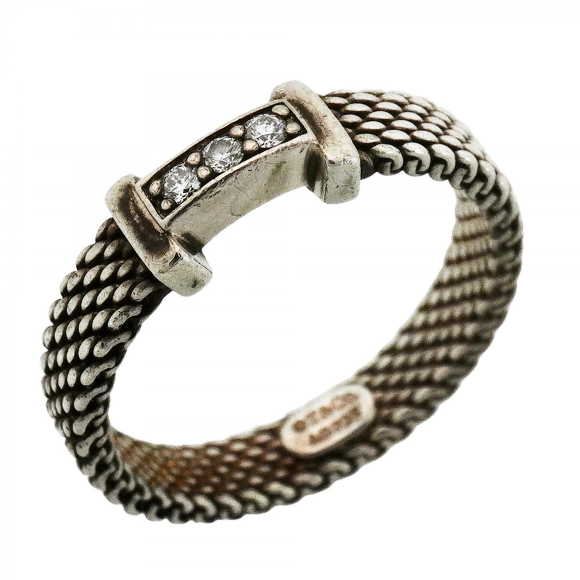 Tiffany Silver 925 Band Ring (Pre-Owned)