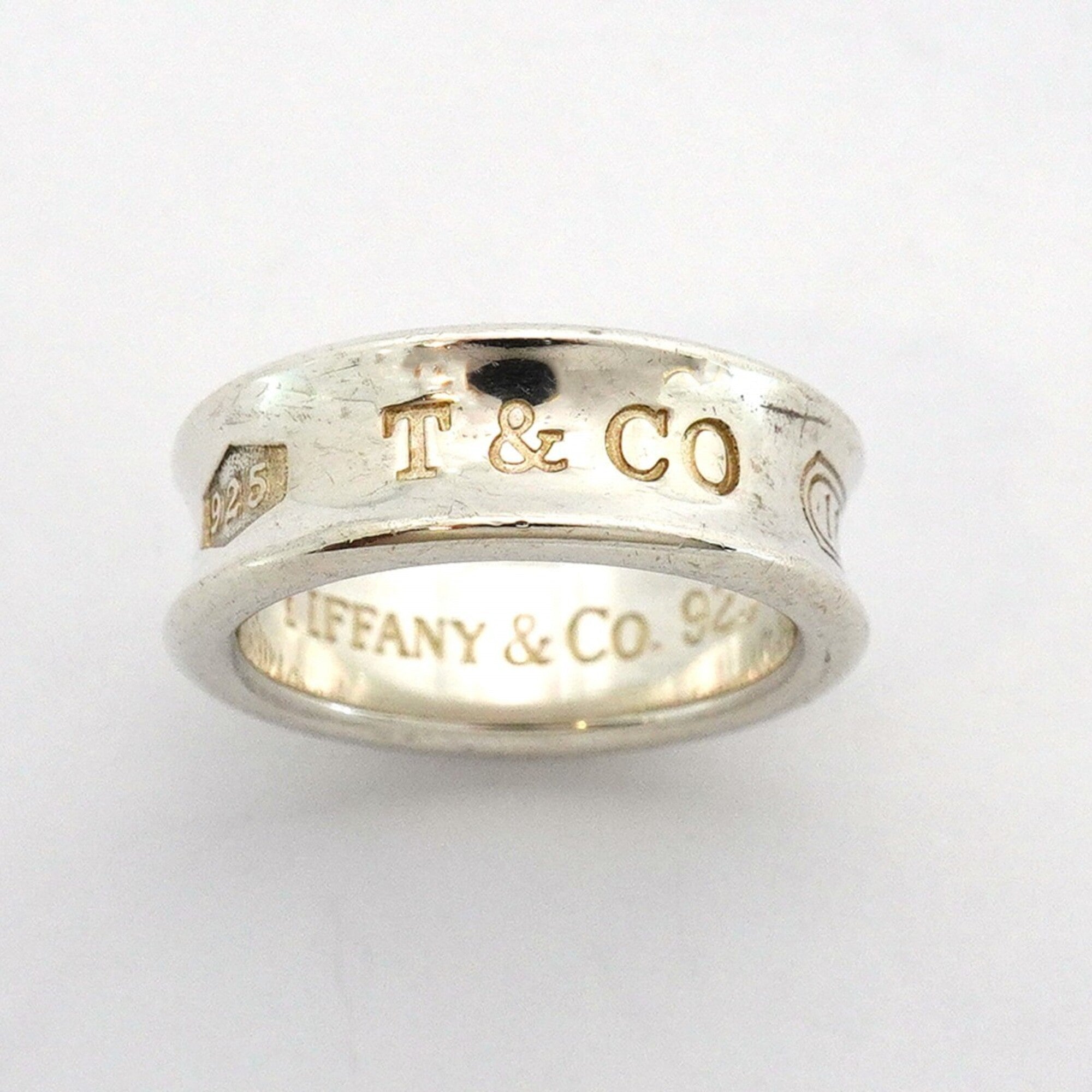Tiffany Silver 925 Band Ring (Pre-Owned)