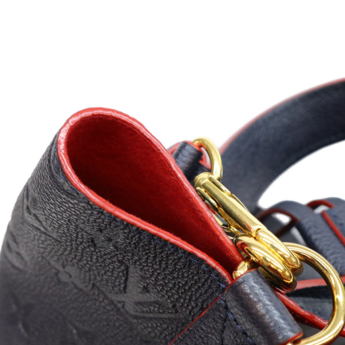 Louis Vuitton Navy Monogram Empreinte Shoulder Bag (Pre-Owned)