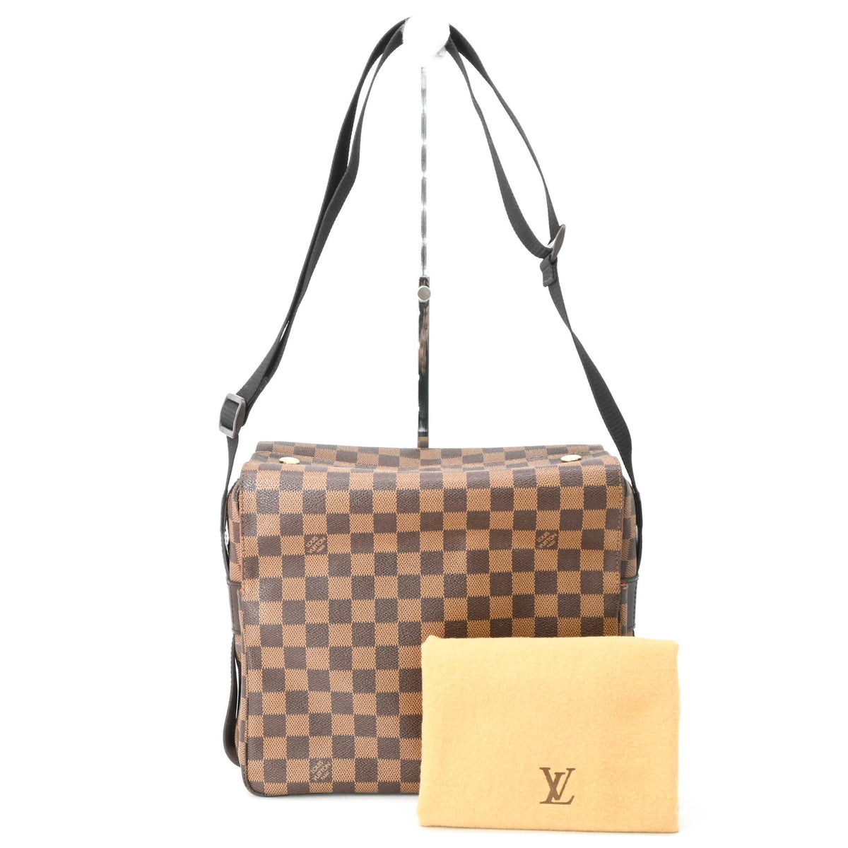 Louis Vuitton Damier Brown Damier Canvas Shoulder Bag (Pre-Owned)